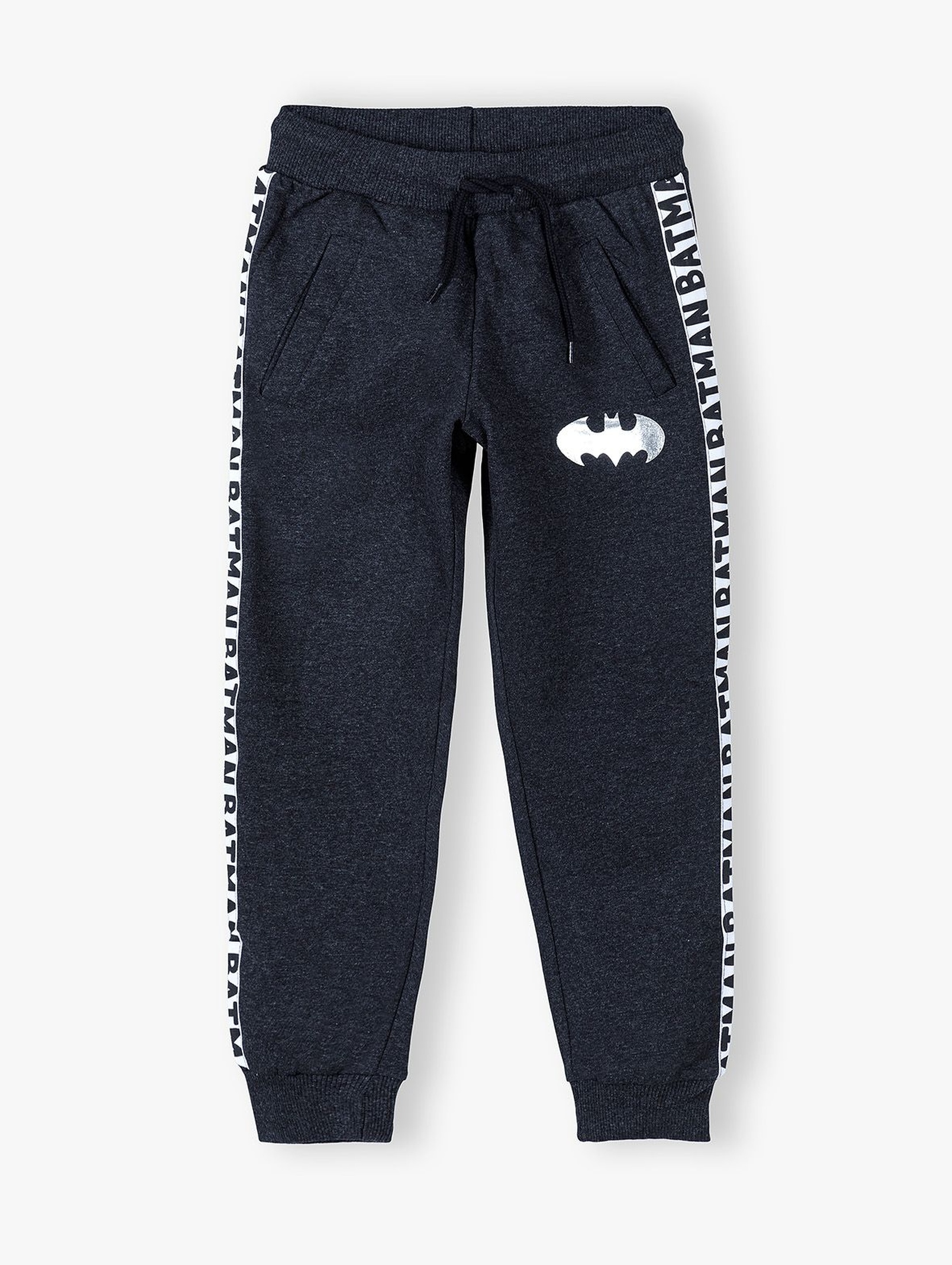 Szare spodnie dresowe Batman