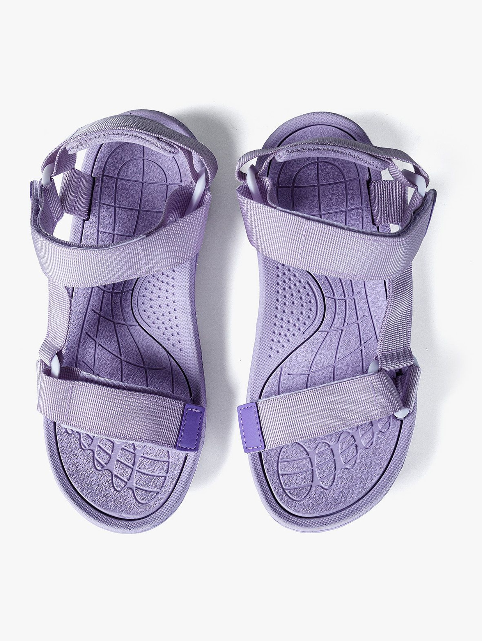 Sportowe sandały damskie - fioletowe