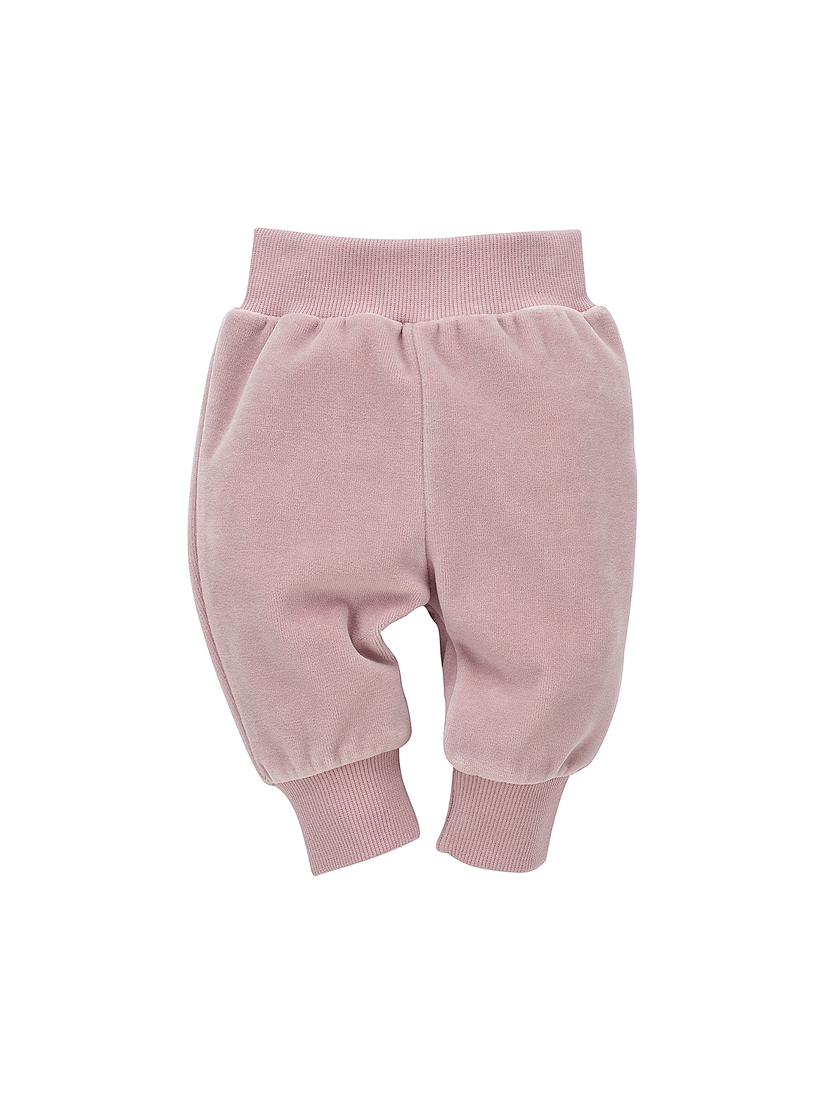 Różowe spodnie niemowlęce