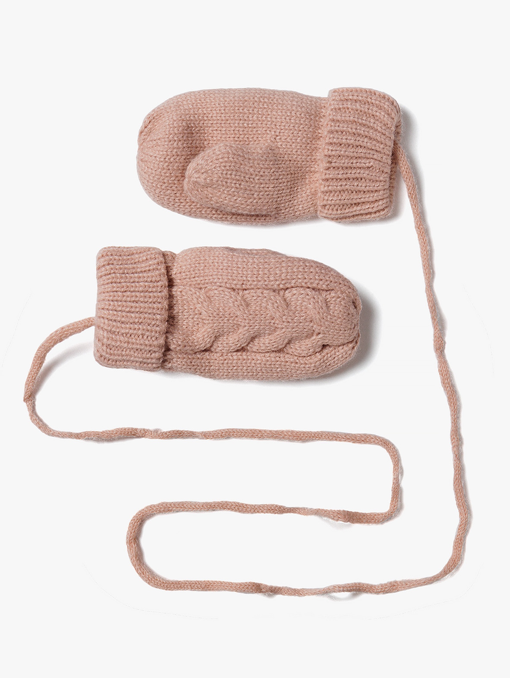 Rękawiczki niemowlęce różowe