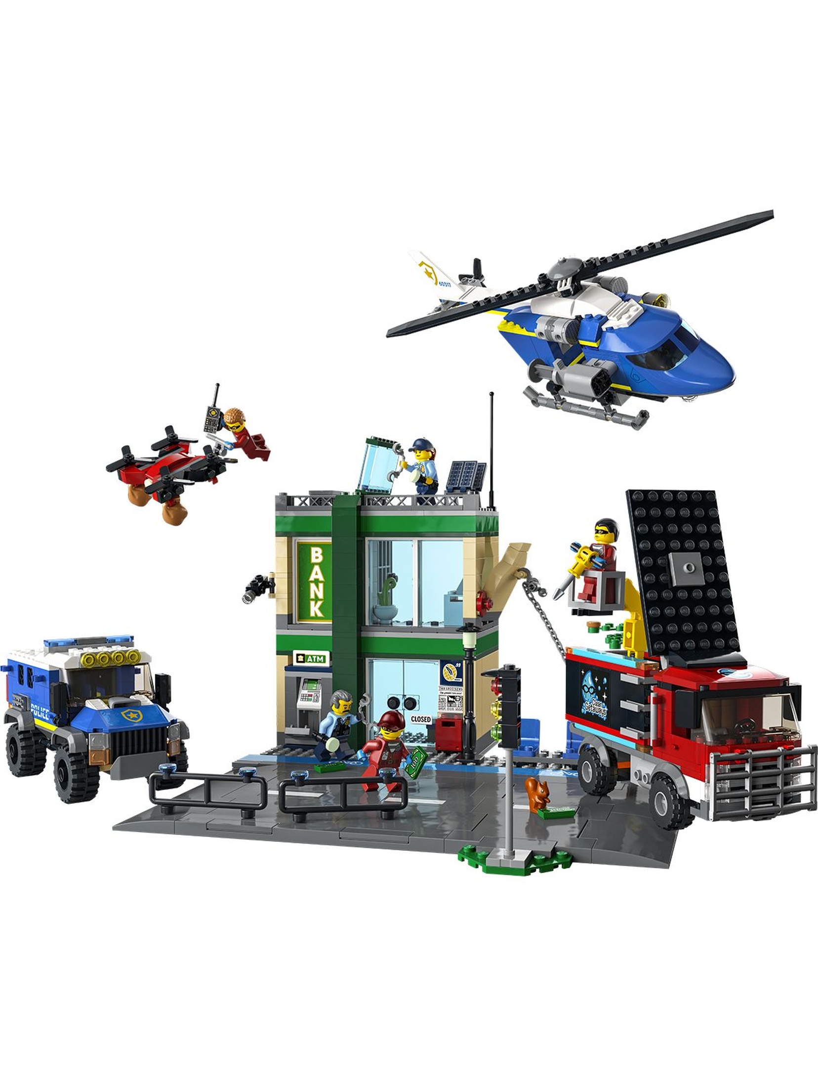 Klocki LEGO® City Napad na bank (60317)