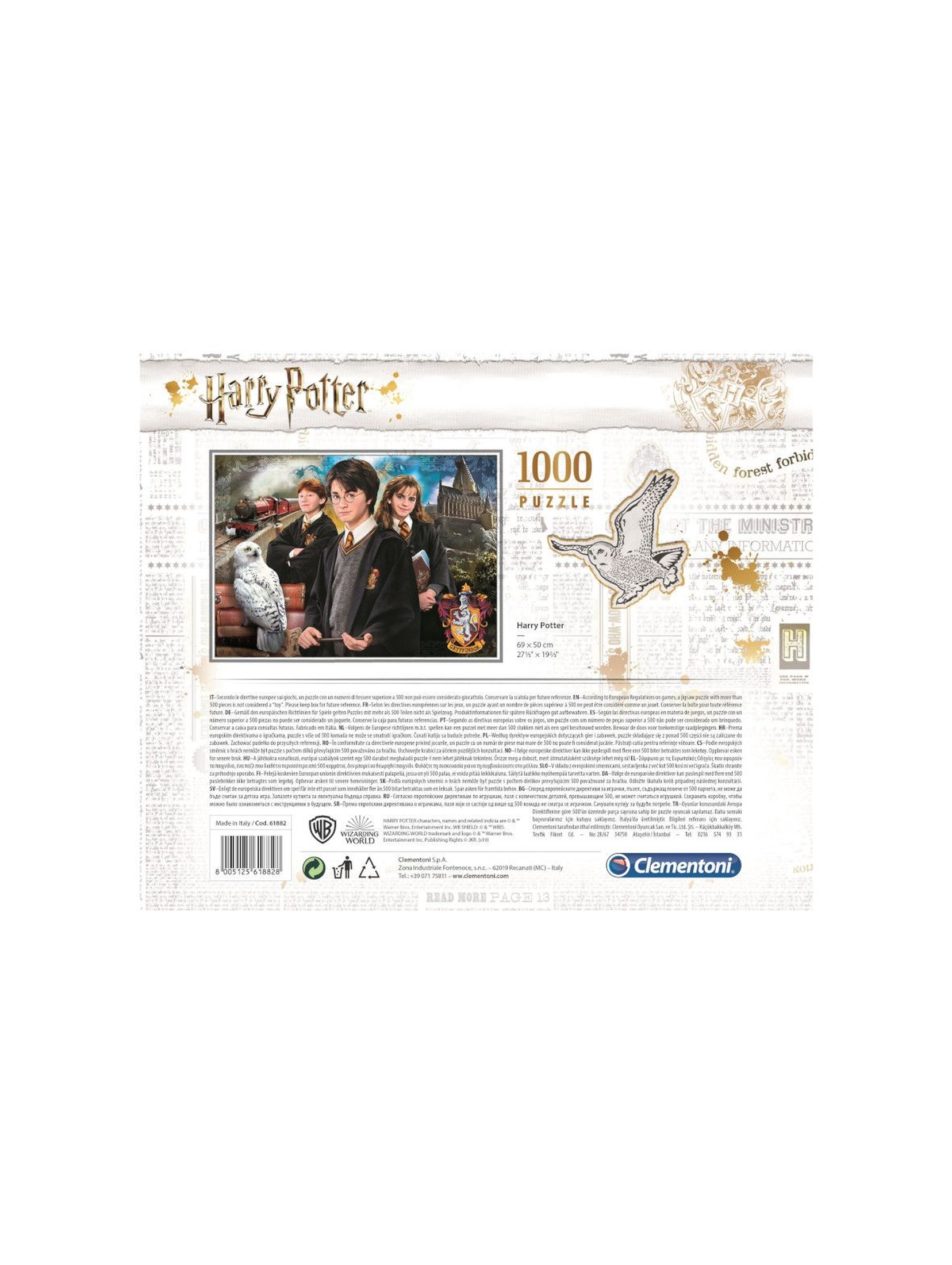 Puzzle teczka Harry Potter -  1000 elementów