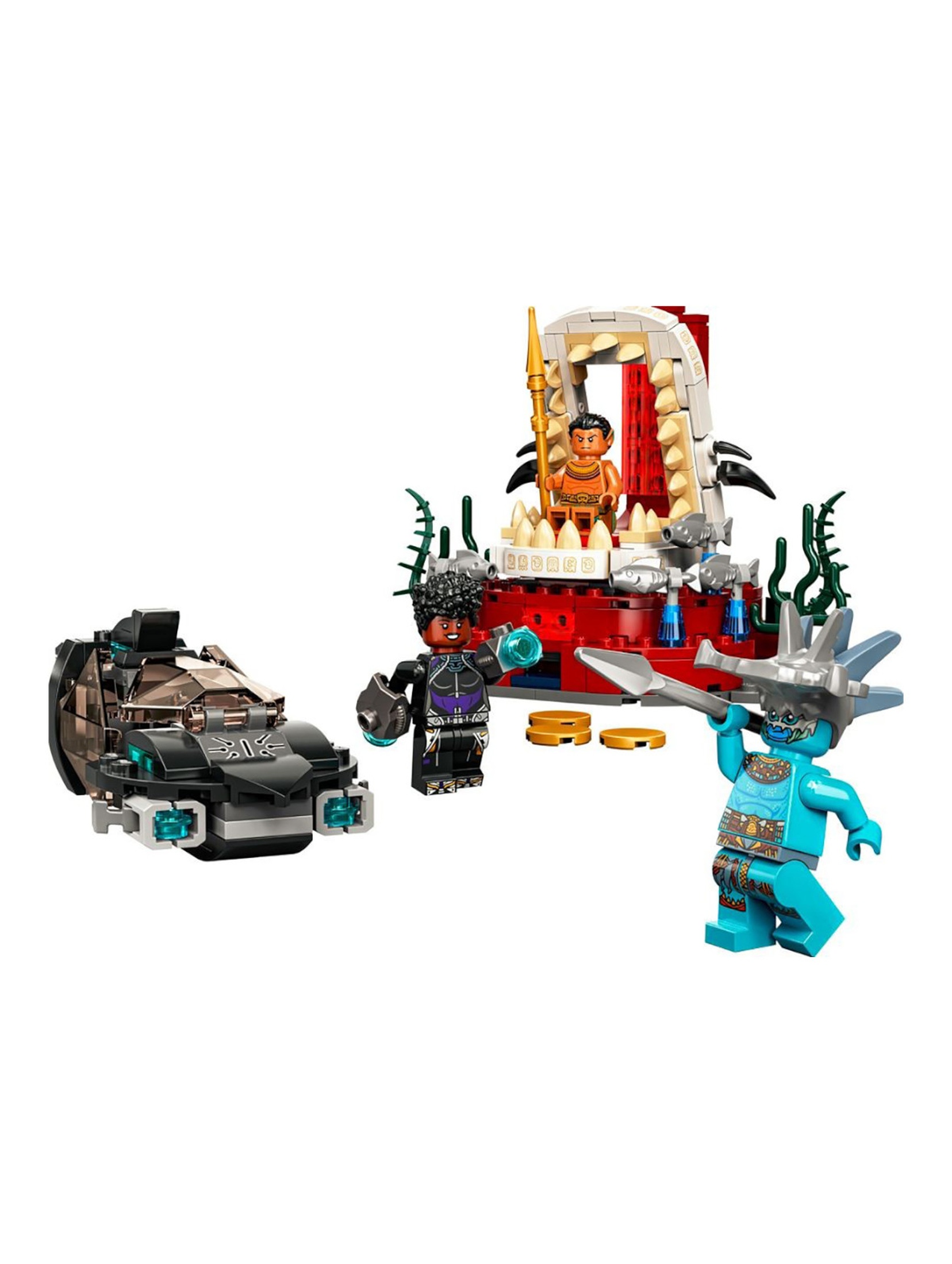 Klocki LEGO Super Heroes 76213 Sala tronowa króla Namora - 355 elementy, wiek 7 +