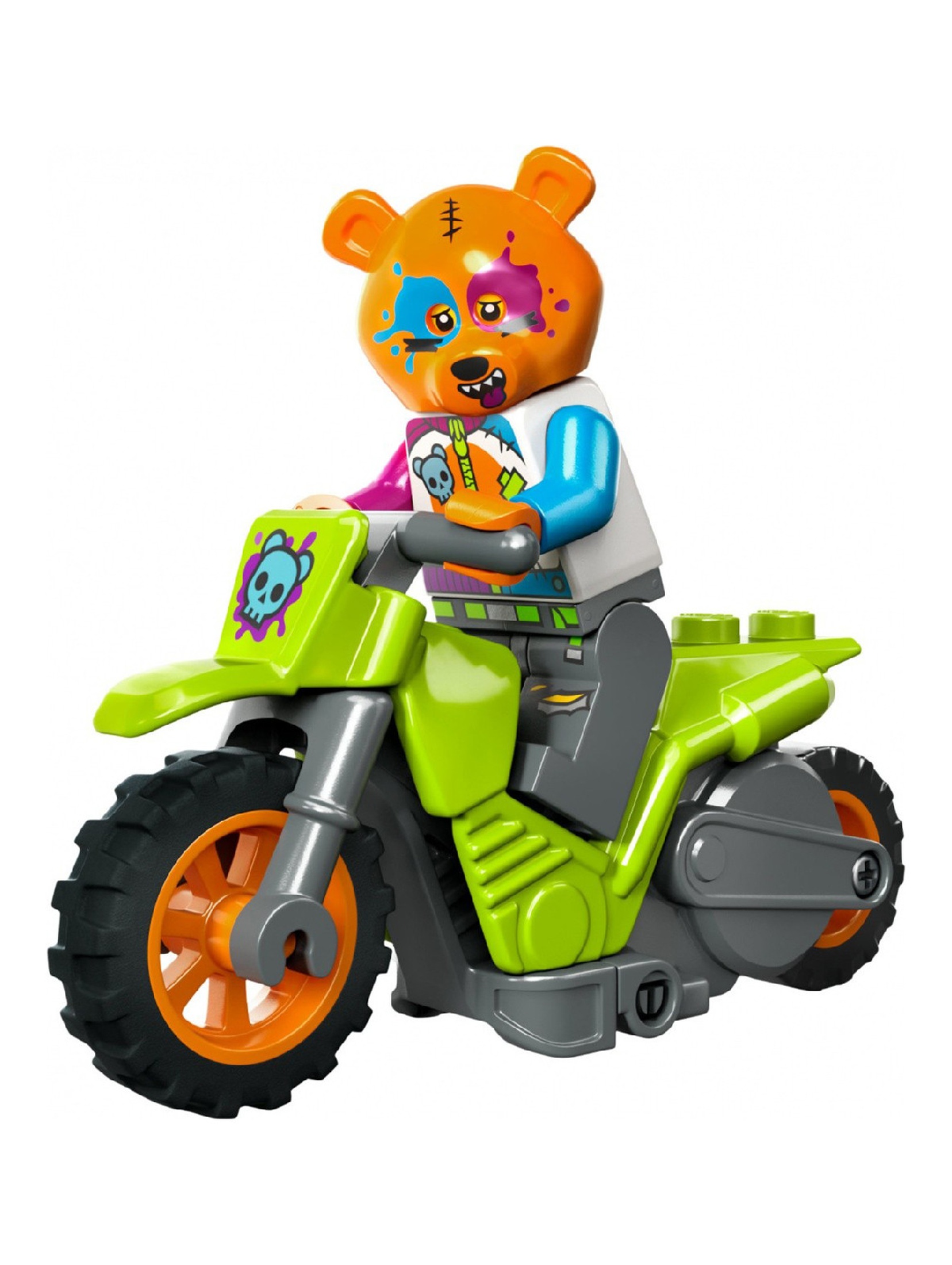 Klocki LEGO City 60356 - Motocykl kaskaderski z niedźwiedziem