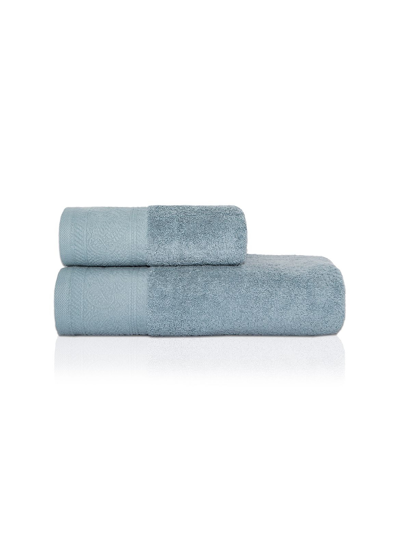 Bawełniany ręcznik MASSIMO 70x140  cm - niebieski