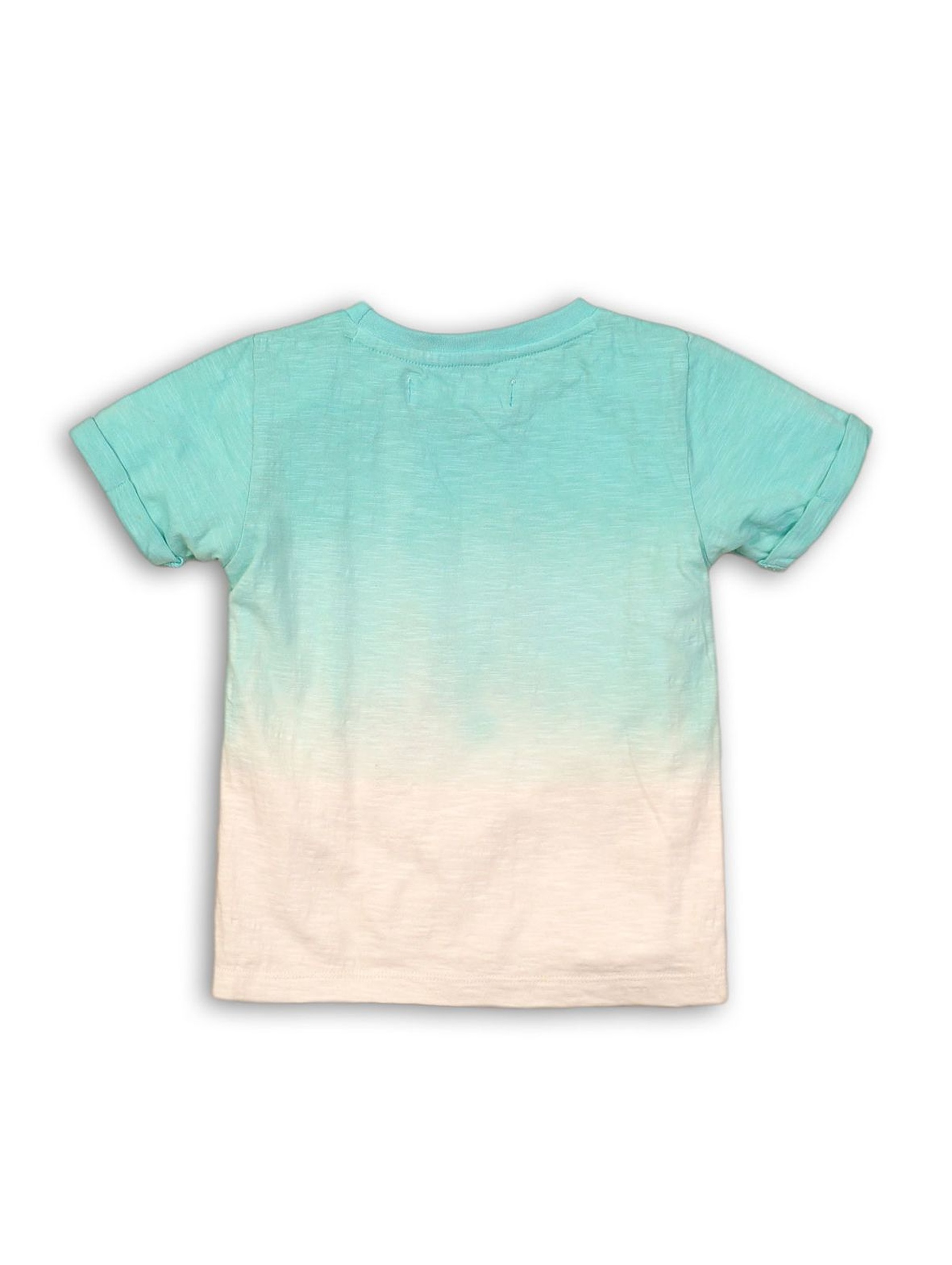 Niebiesko-biały t-shirt dla niemowlaka