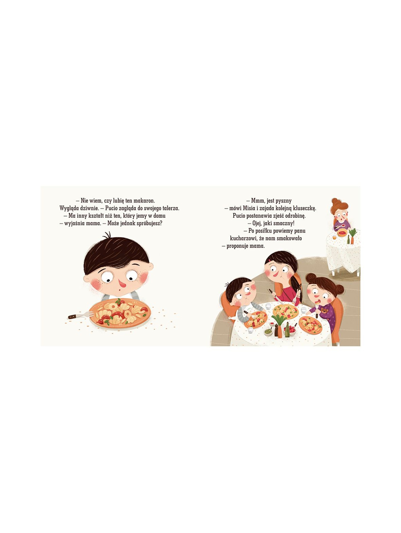 Książka dla dzieci- Pucio zostaje kucharzem, czyli o radości z jedzenia