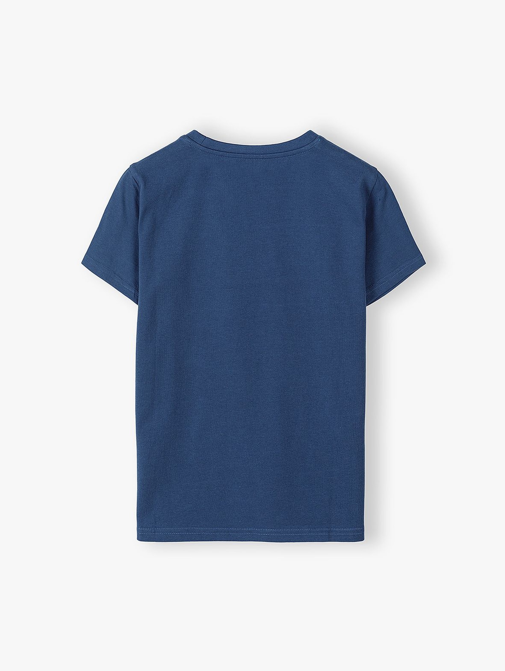 Granatowy t-shirt dla chłopca- SMART ONE