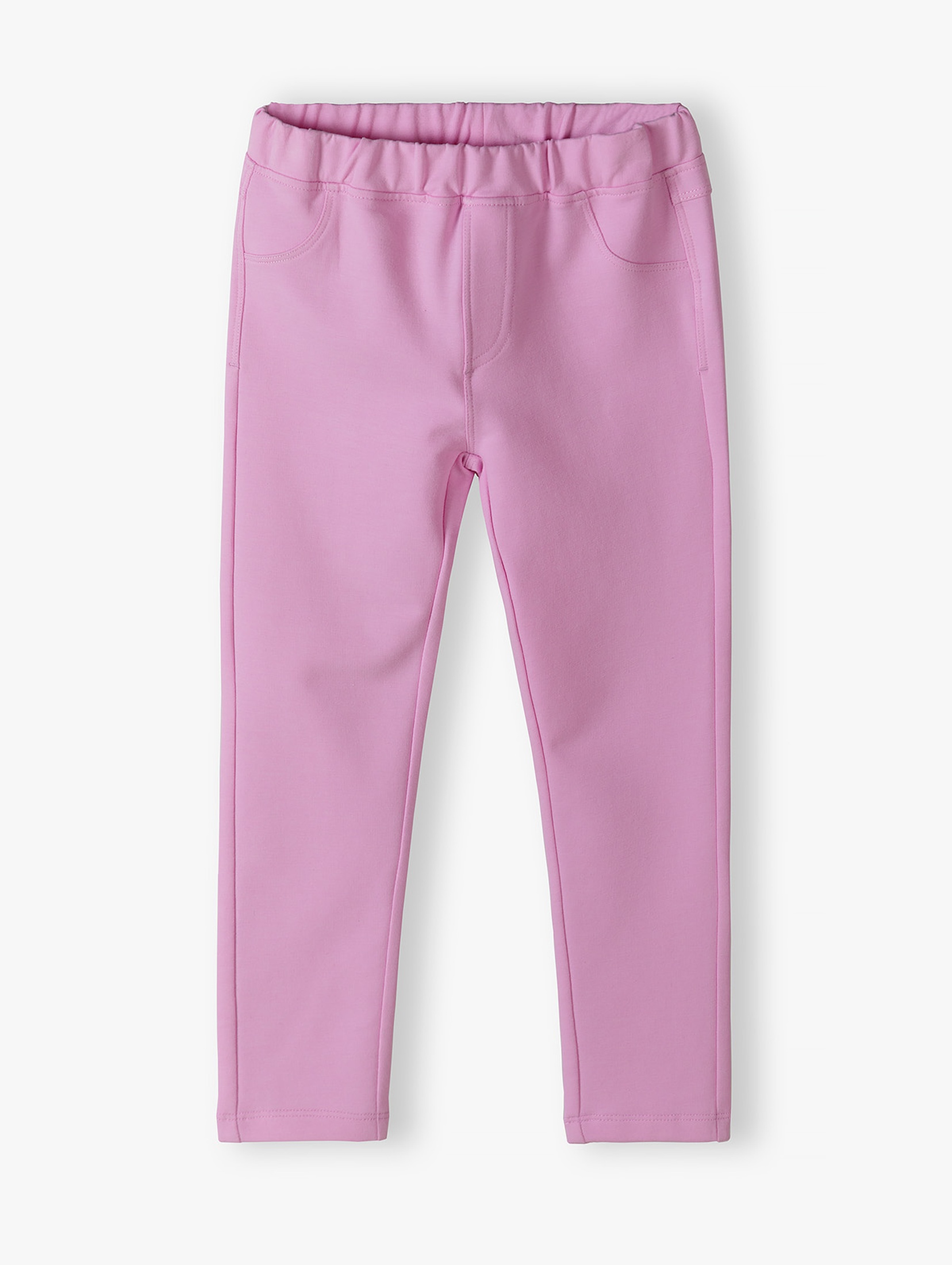 Różowe spodnie dziewczęce - tregginsy 5.10.15.