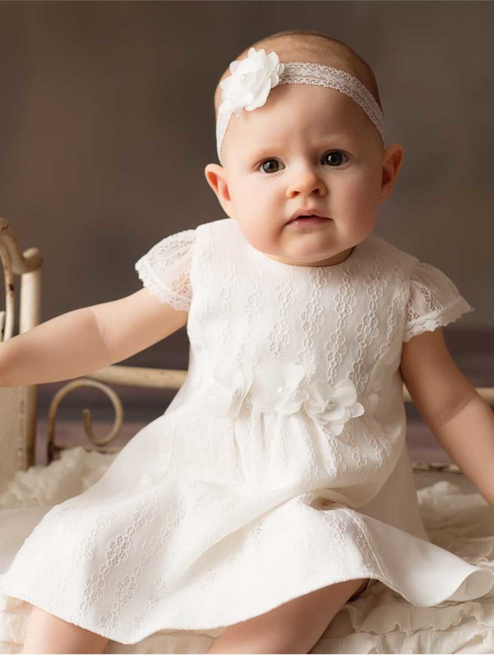 Sukienka niemowlęca do chrztu- Michalina