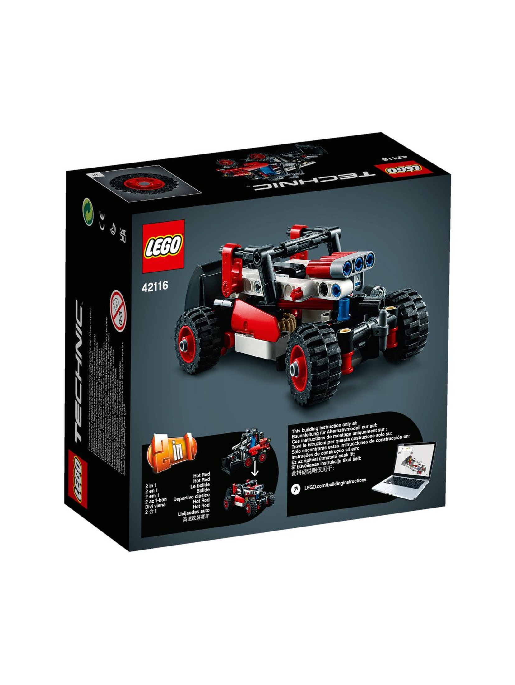 Klocki LEGO Technic - Miniładowarka - 140 el