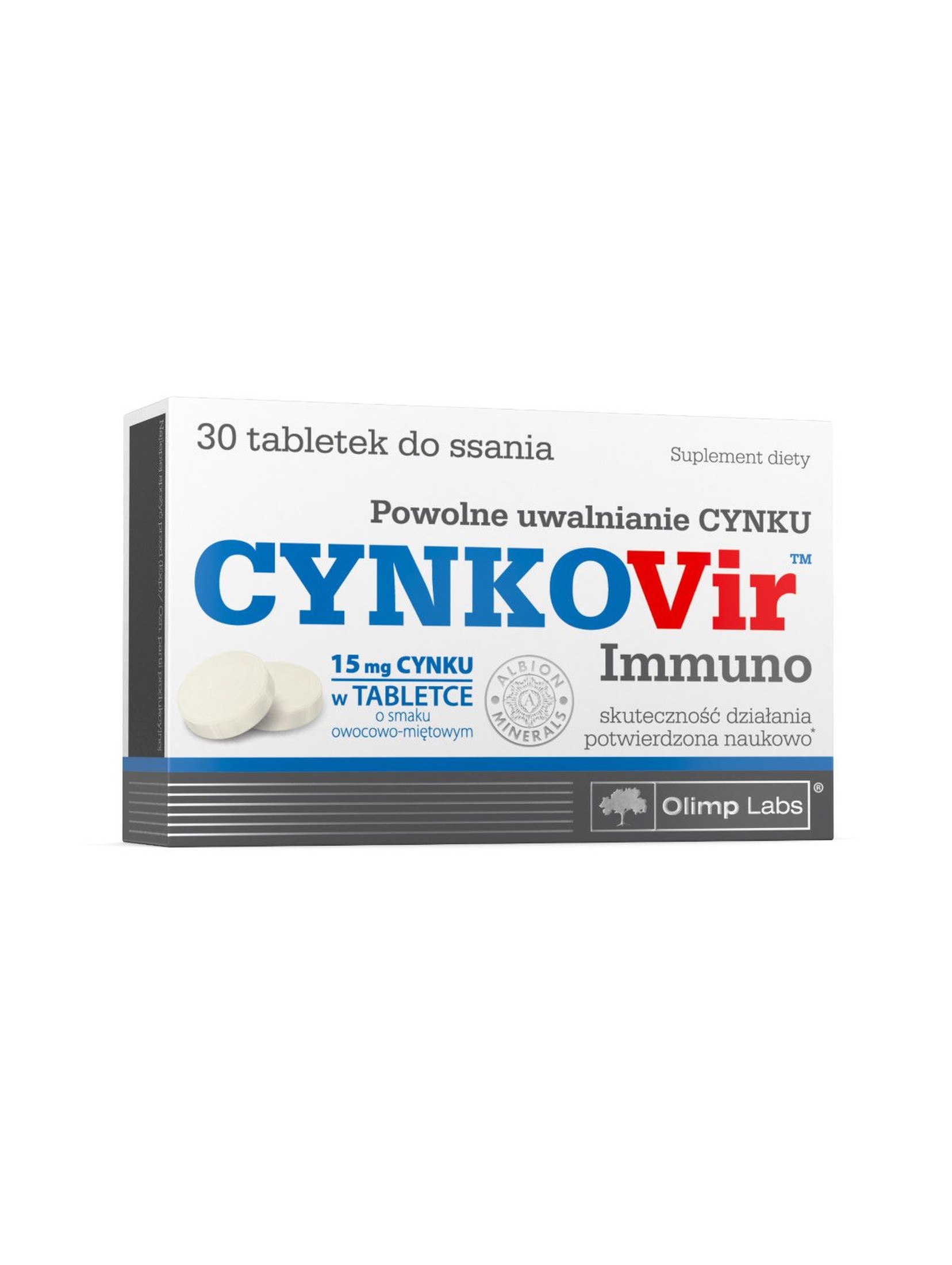 Cynkovir Immuno 30 tabletek do ssania