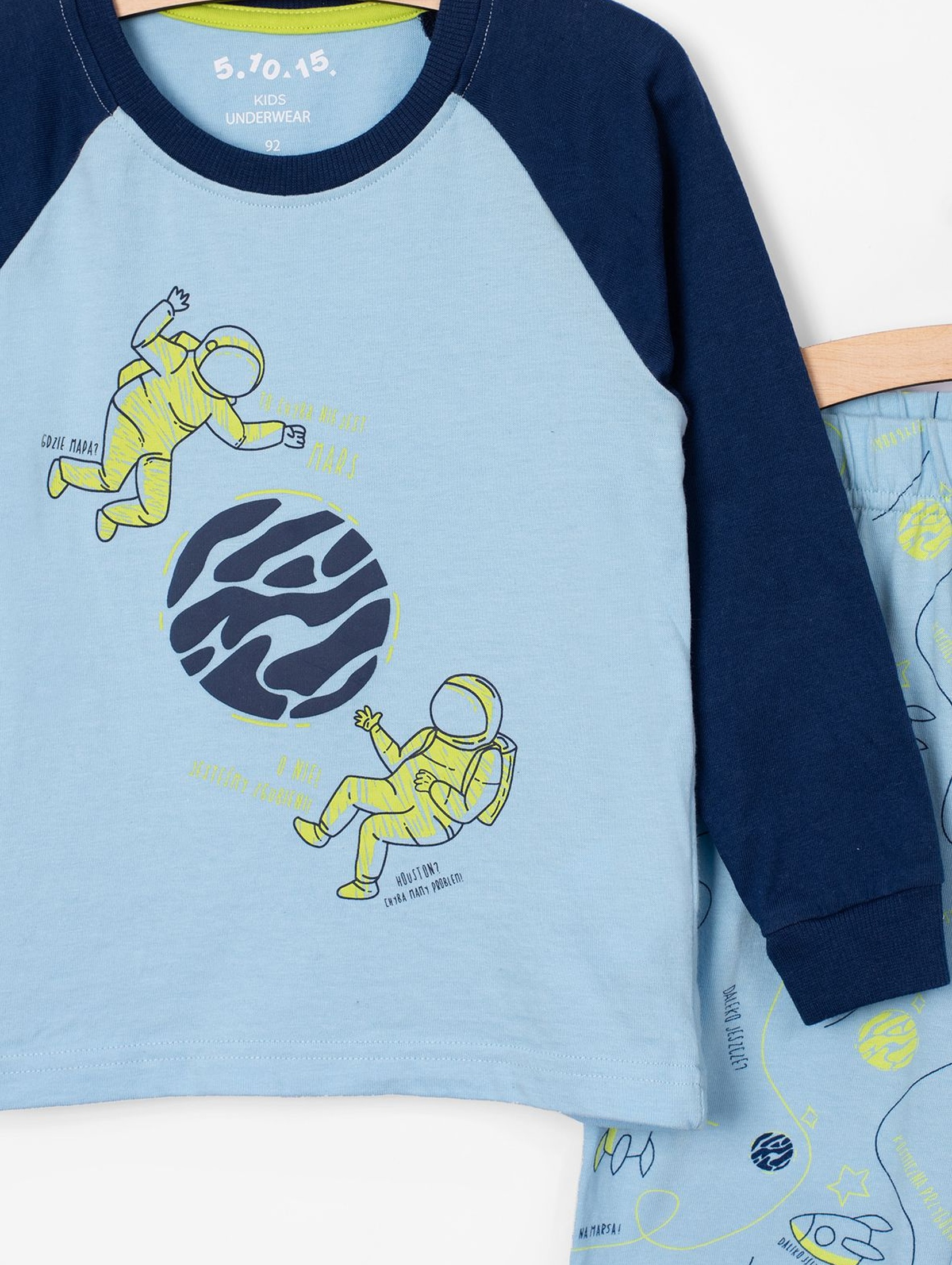Piżama dla chłopca- Kosmos