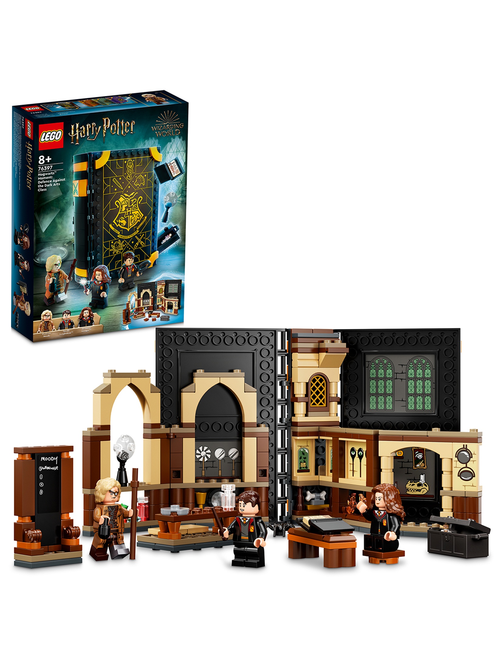 LEGO Harry Potter - Chwile z Hogwartu: zajęcia z obrony przed czarną magią 76397 - 257 elementów, wiek 8+