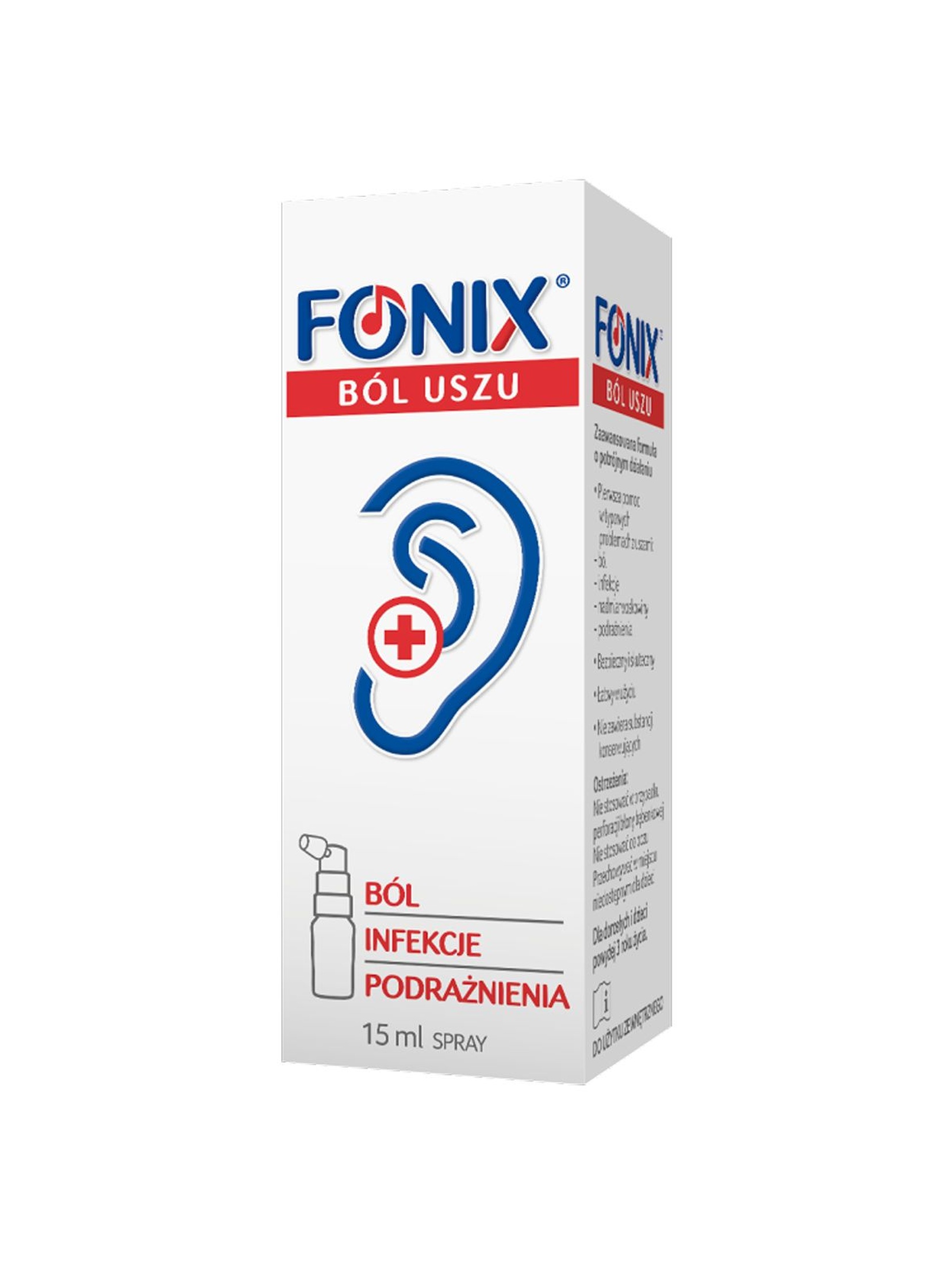 Fonix Ból Uszu spray 15ml