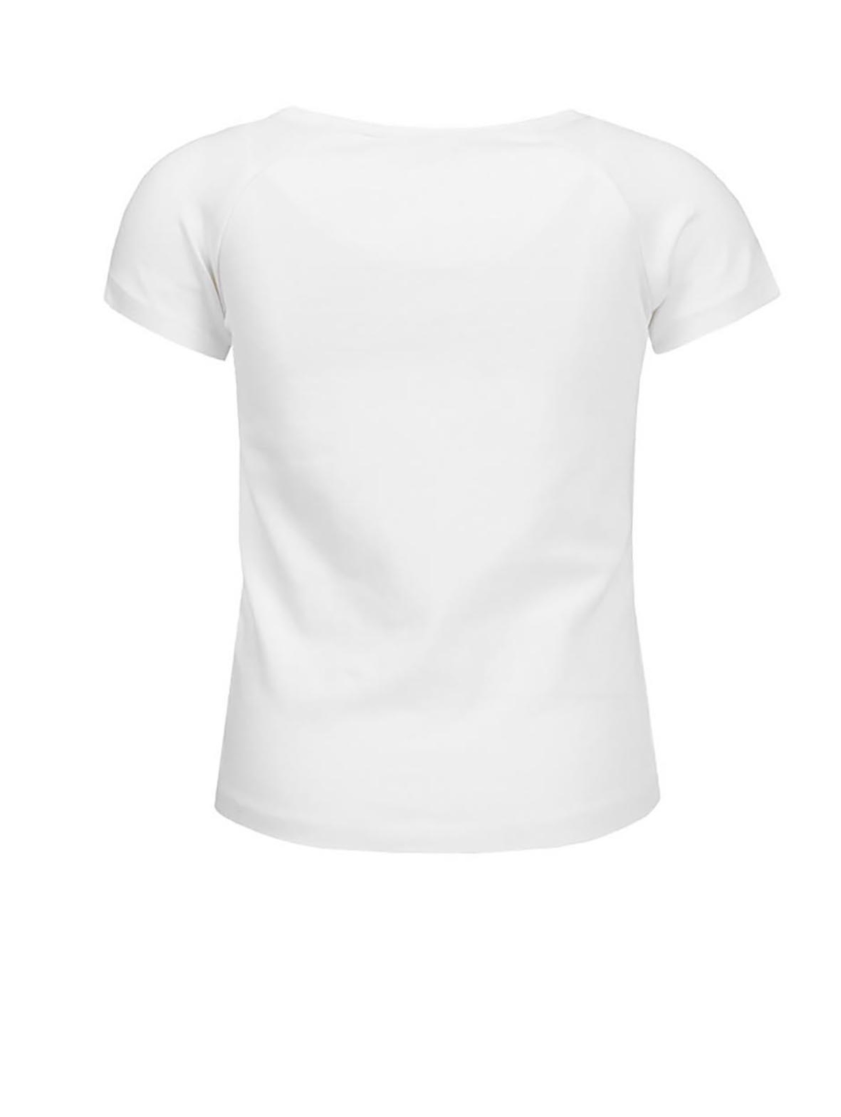 T-shirt dziewczęc Happy thoughts - biały - Lief