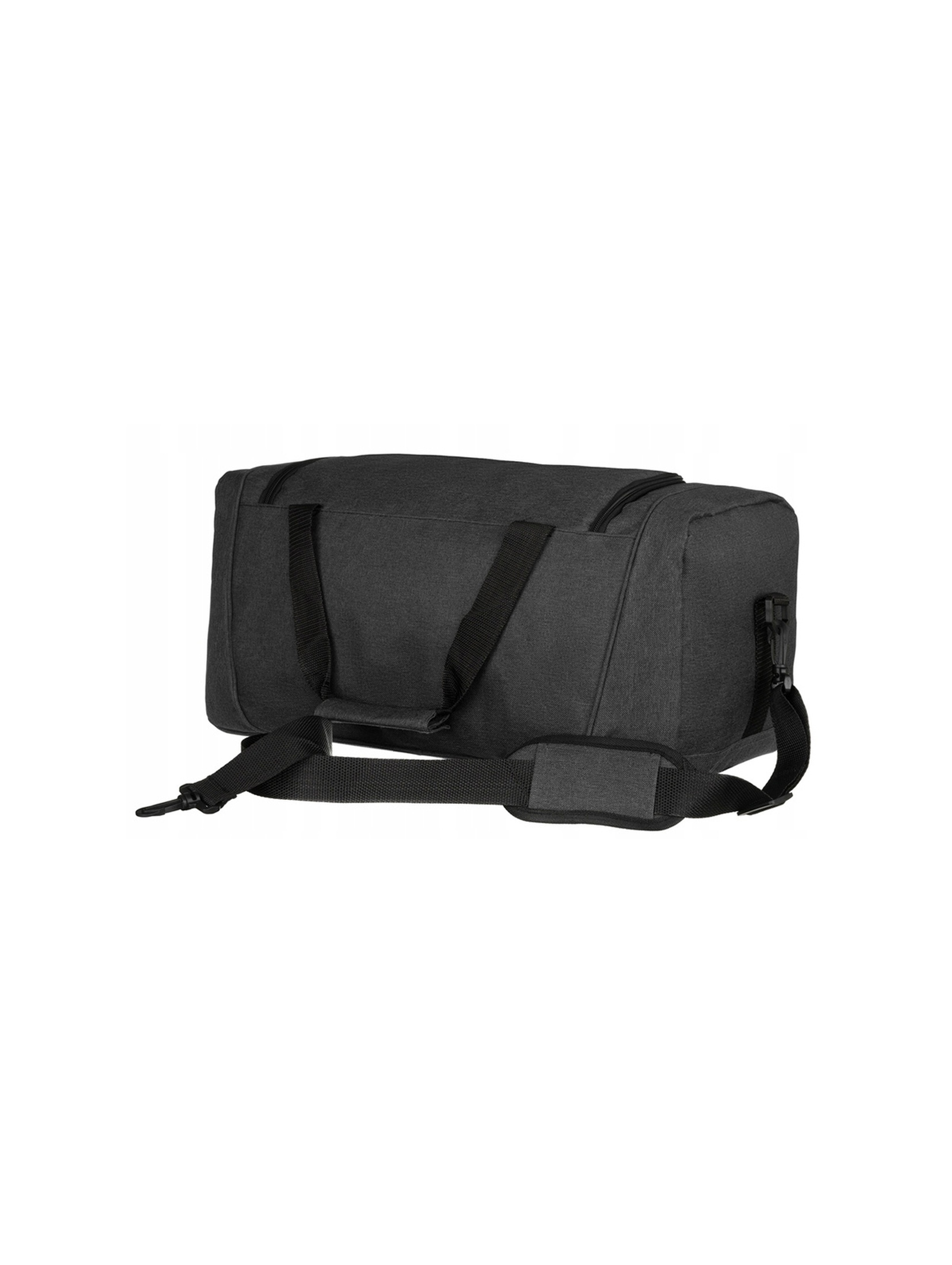 Pojemna torba sportowo-podróżna z poliestru — Rovicky czarna