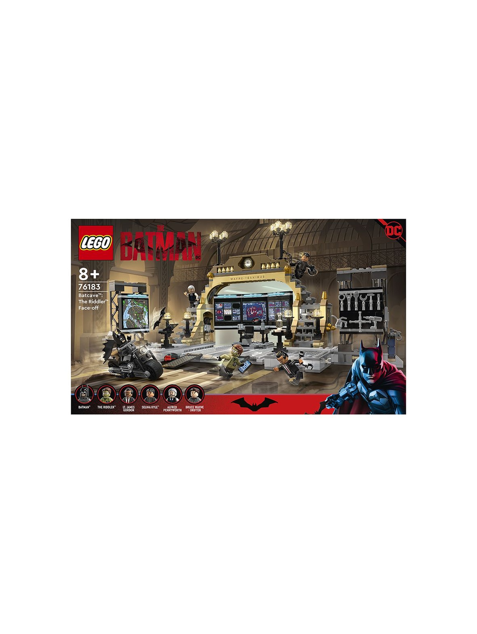 LEGO Super Heroes 76183 Jaskinia Batmana: pojedynek z Człowiekiem- zagadką