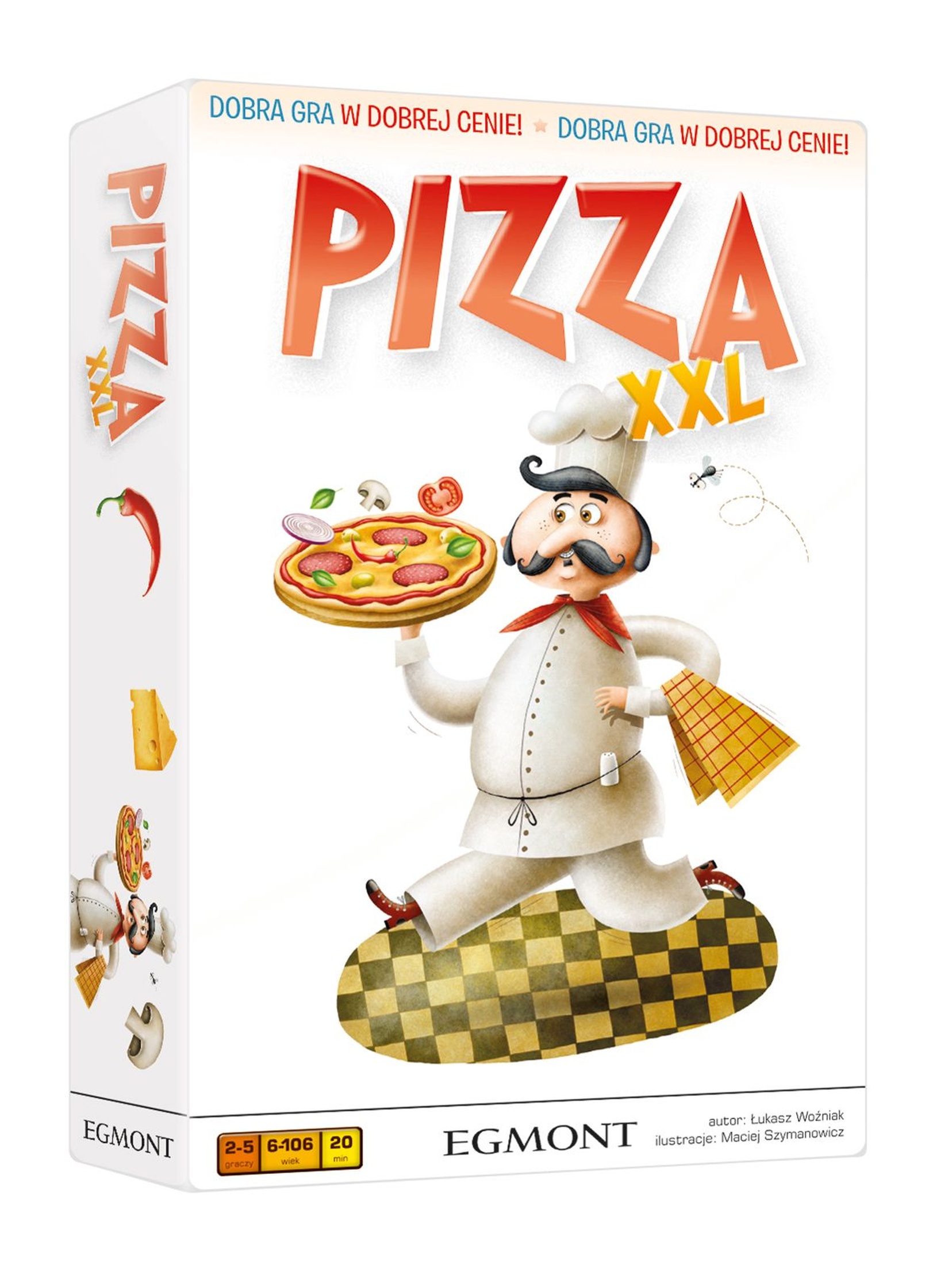 Gra edukacyjna dla dzieci - Pizza XXL wiek 6+