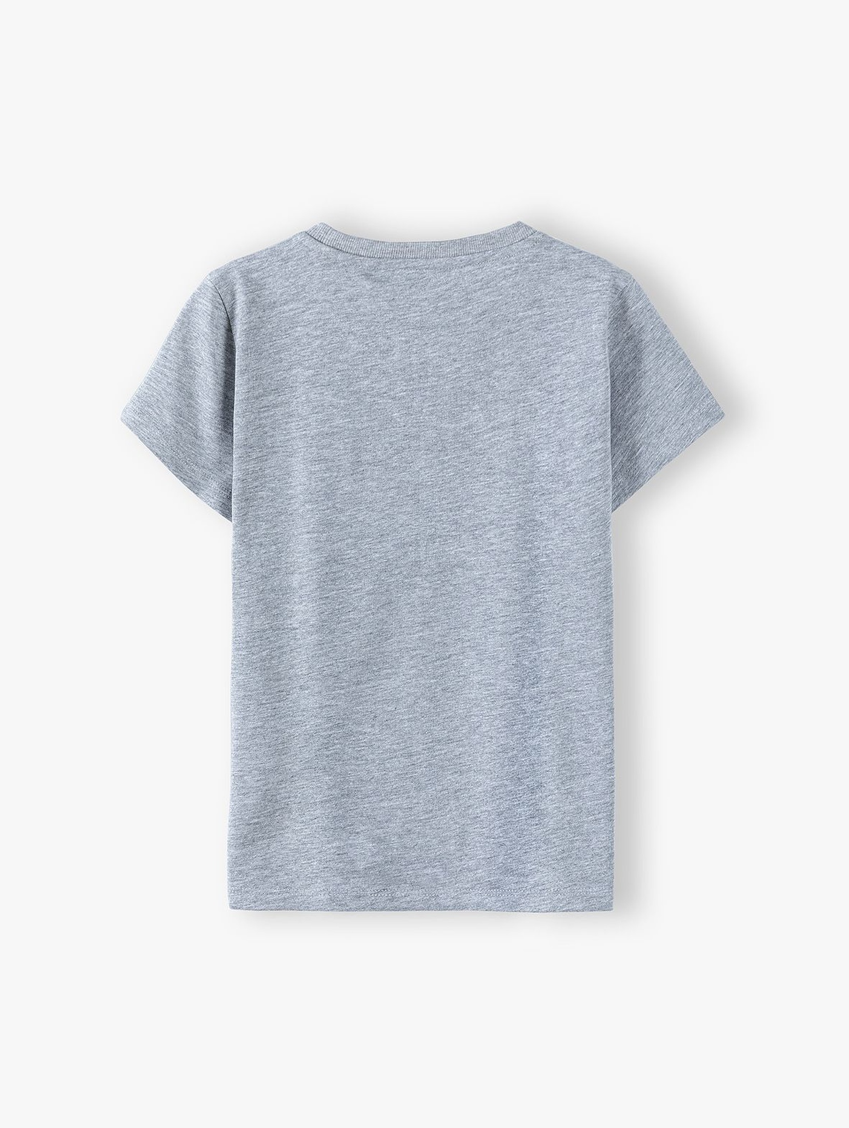 T-shirt chłopięcy bawełniany z nadrukiem