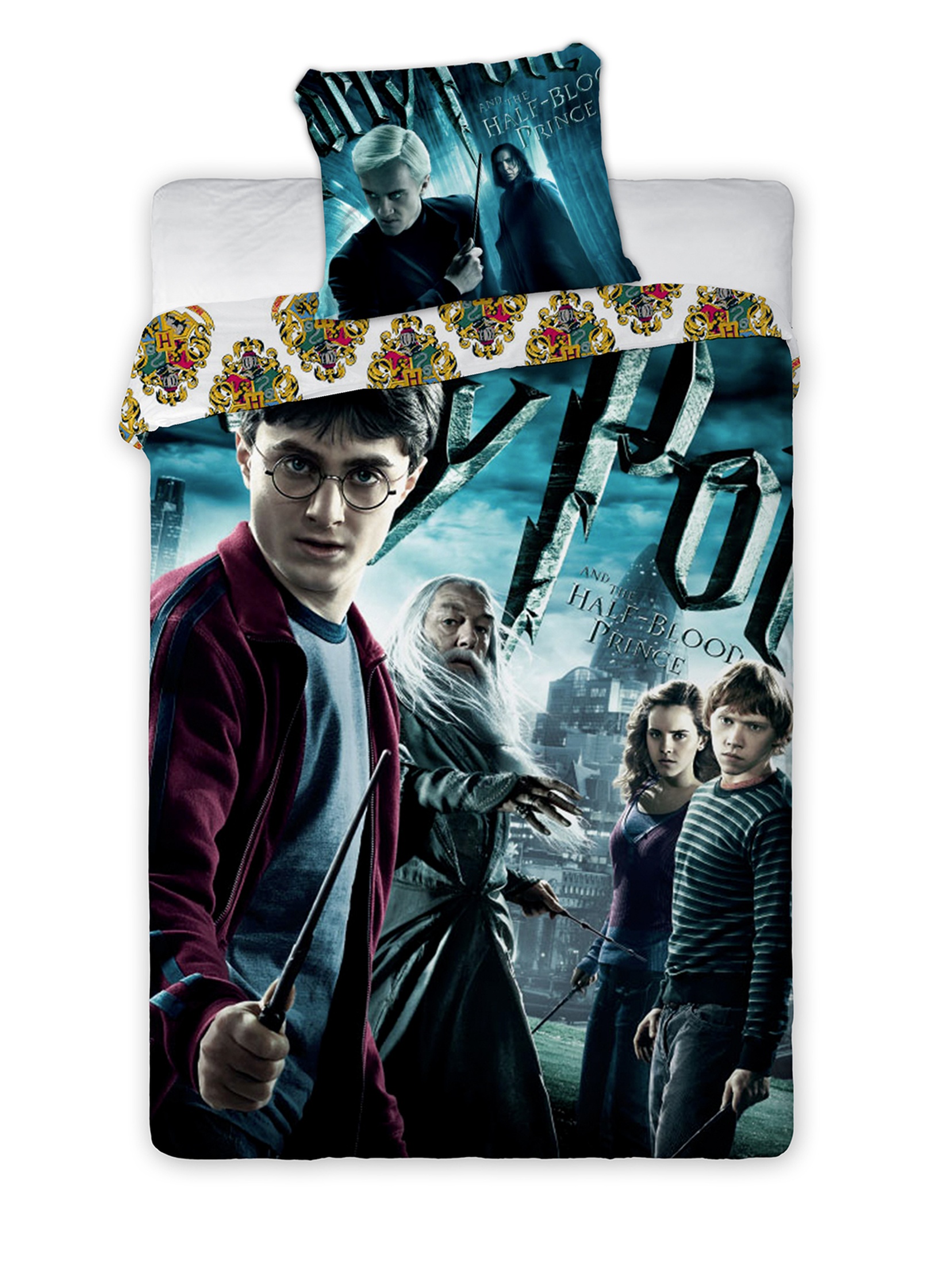 Bawełniana pościel dziecięca Harry Potter 140x200 + 70x90