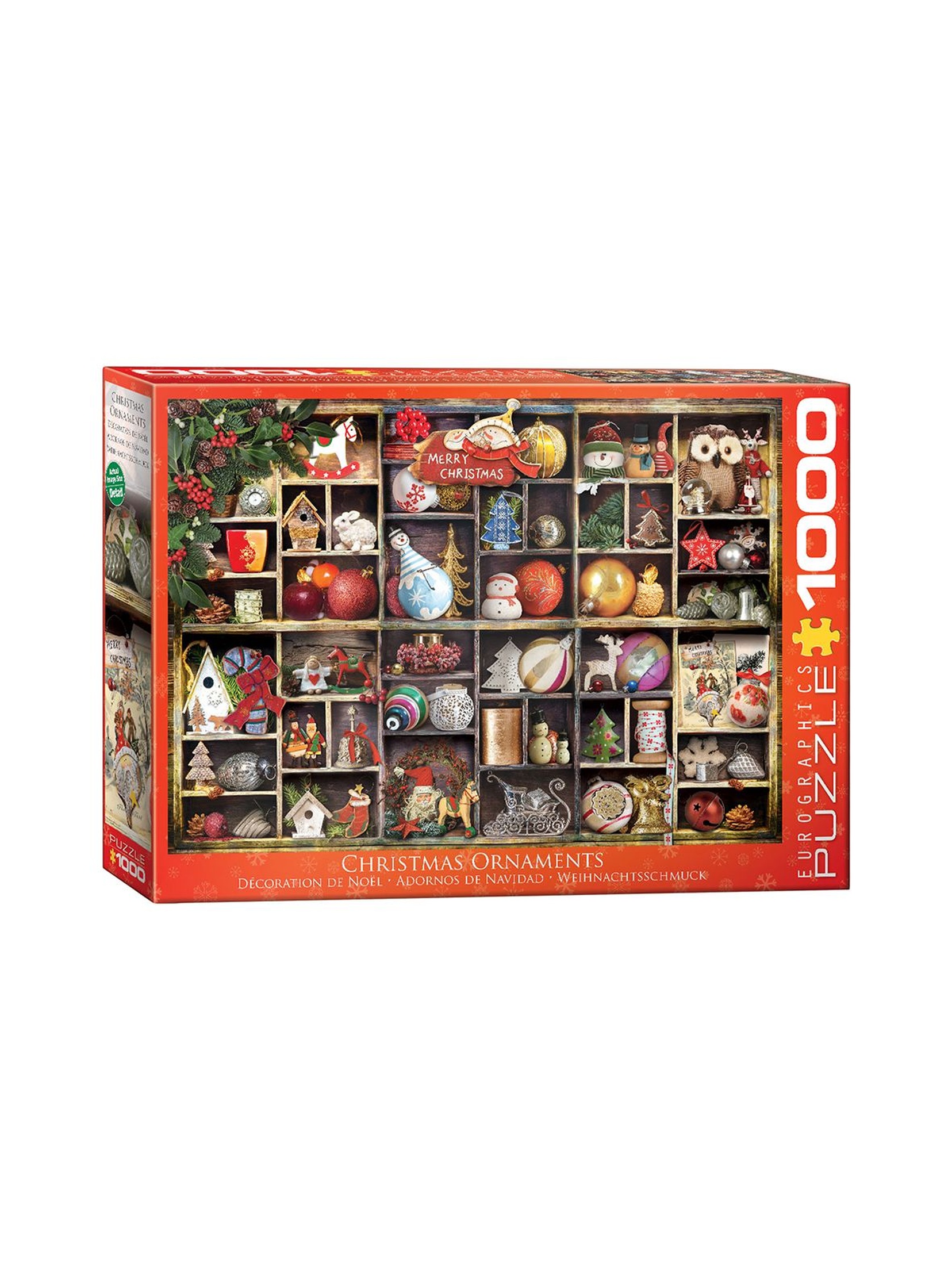 Puzzle 1000el - Christmas Ornaments