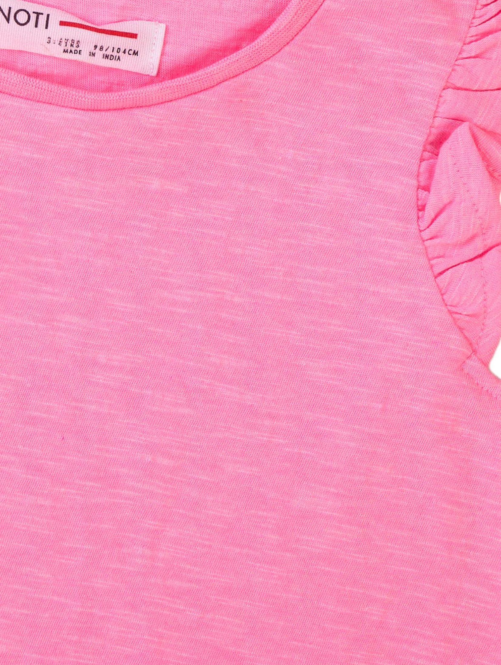 Bluzka niemowlęca w kolorze różowym