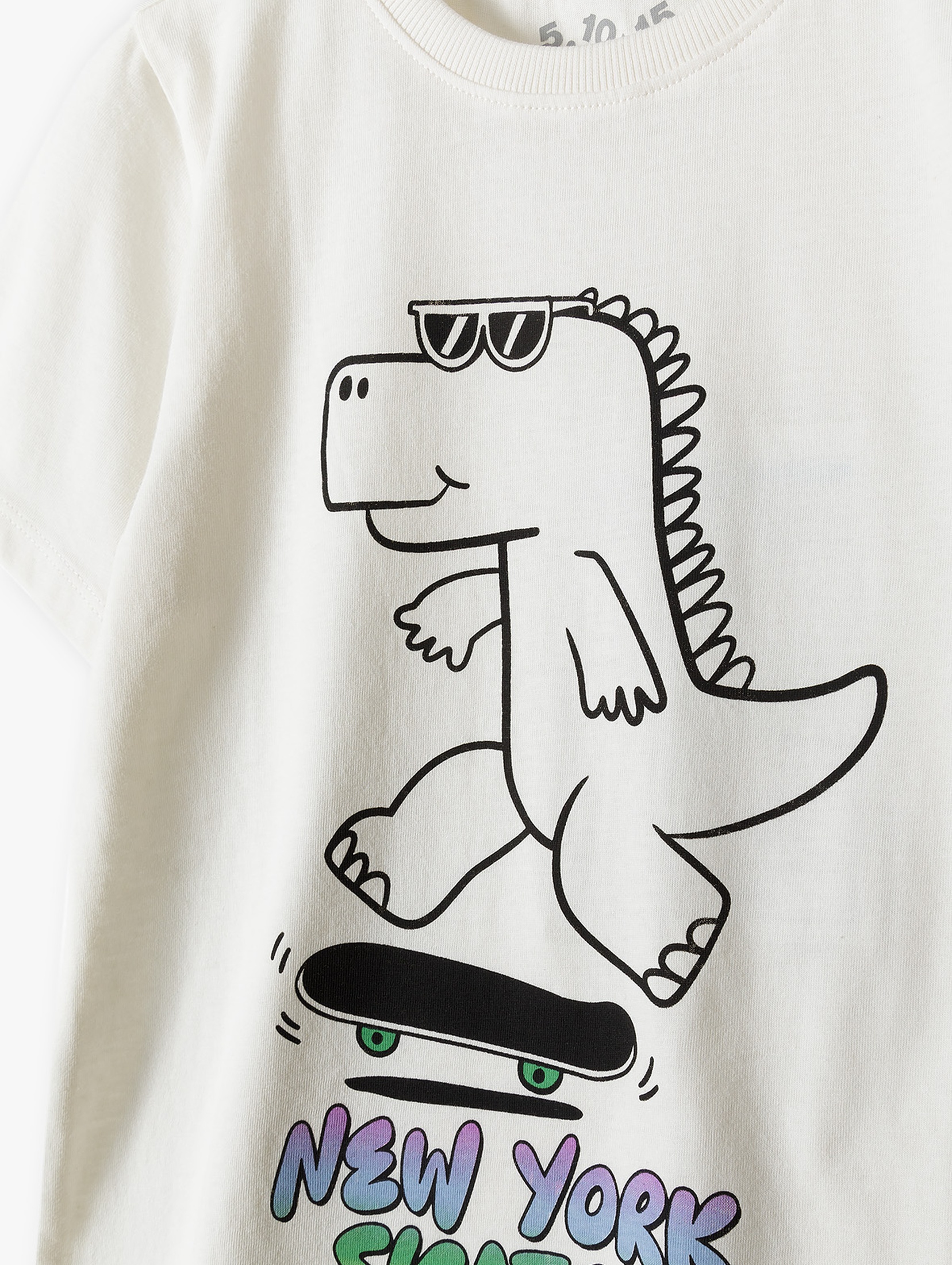T-shirt z dinozaurem - New York Skater - 5.10.15.