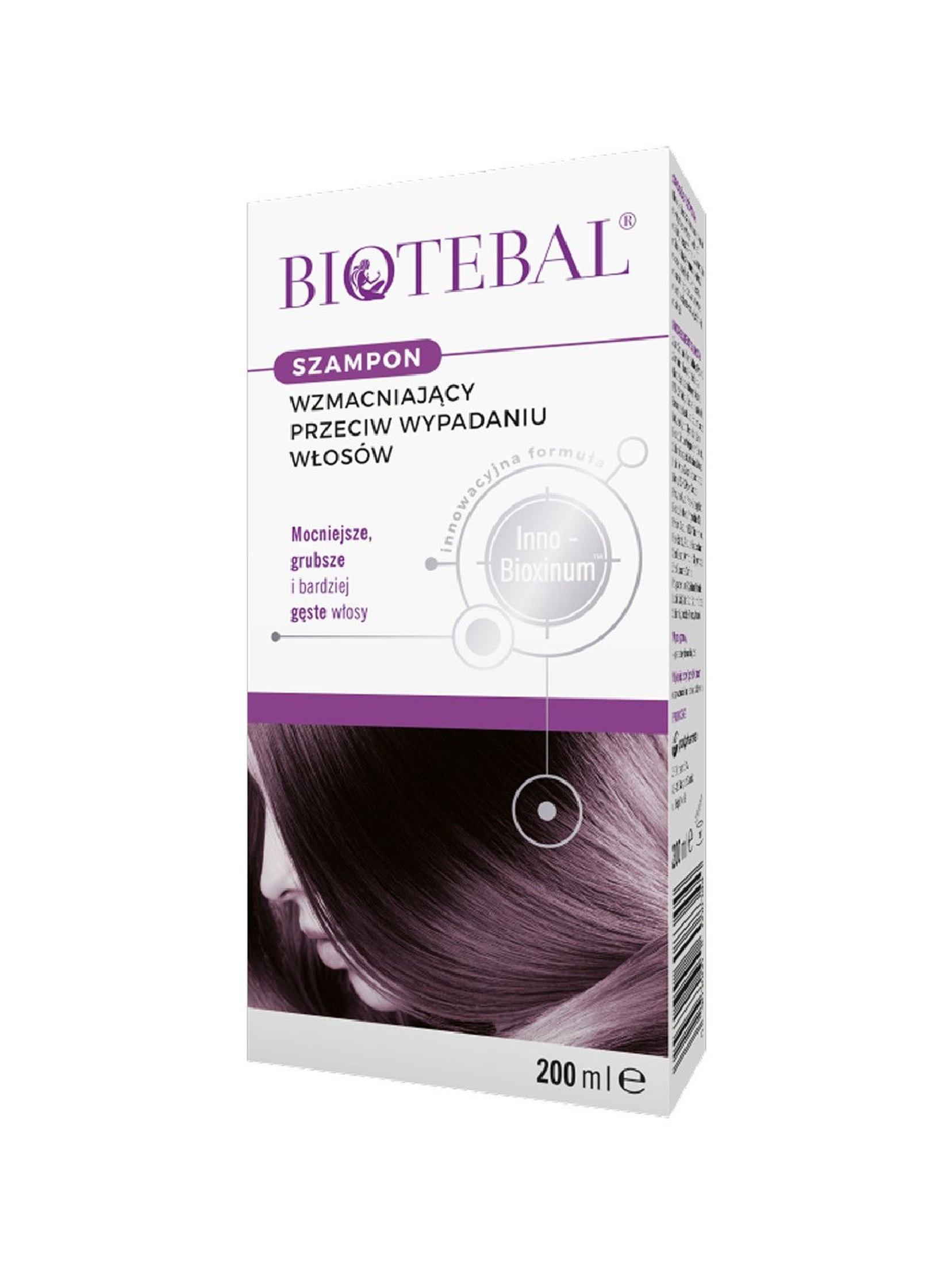 Biotebal Szampon przeciw wypadaniu włosów 200 ml