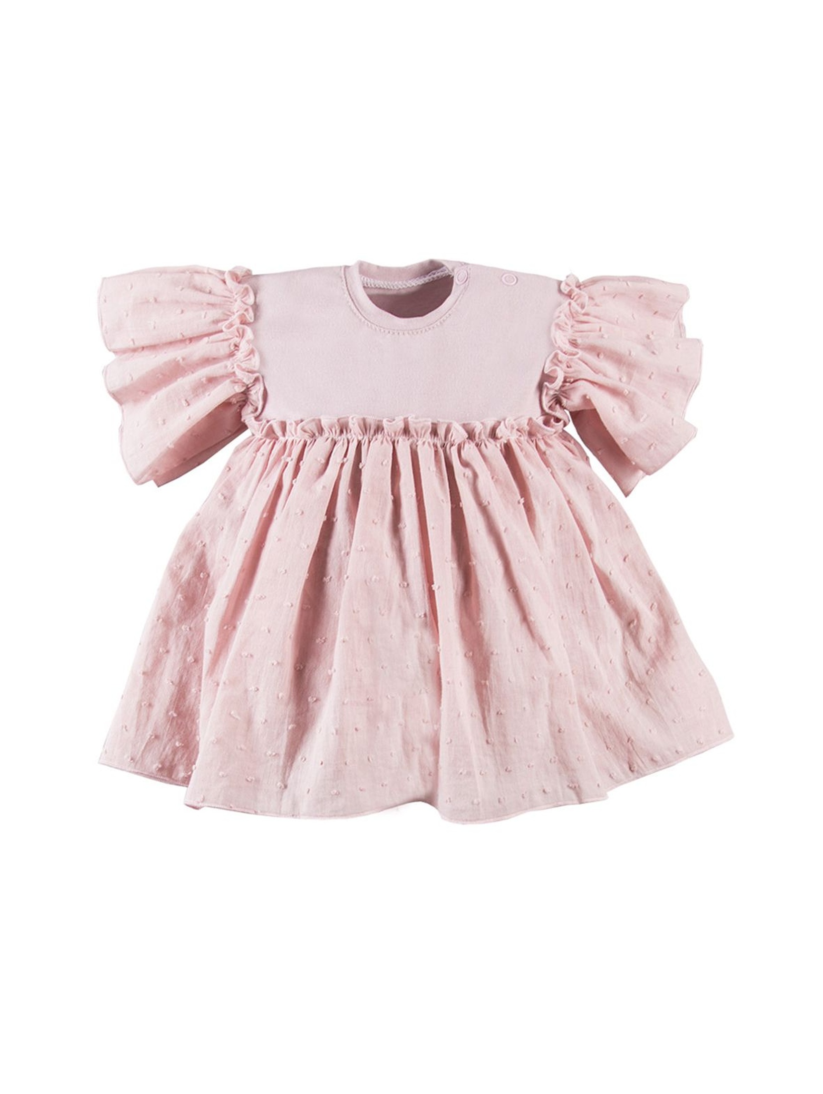 Sukienka niemowlęca - różowa