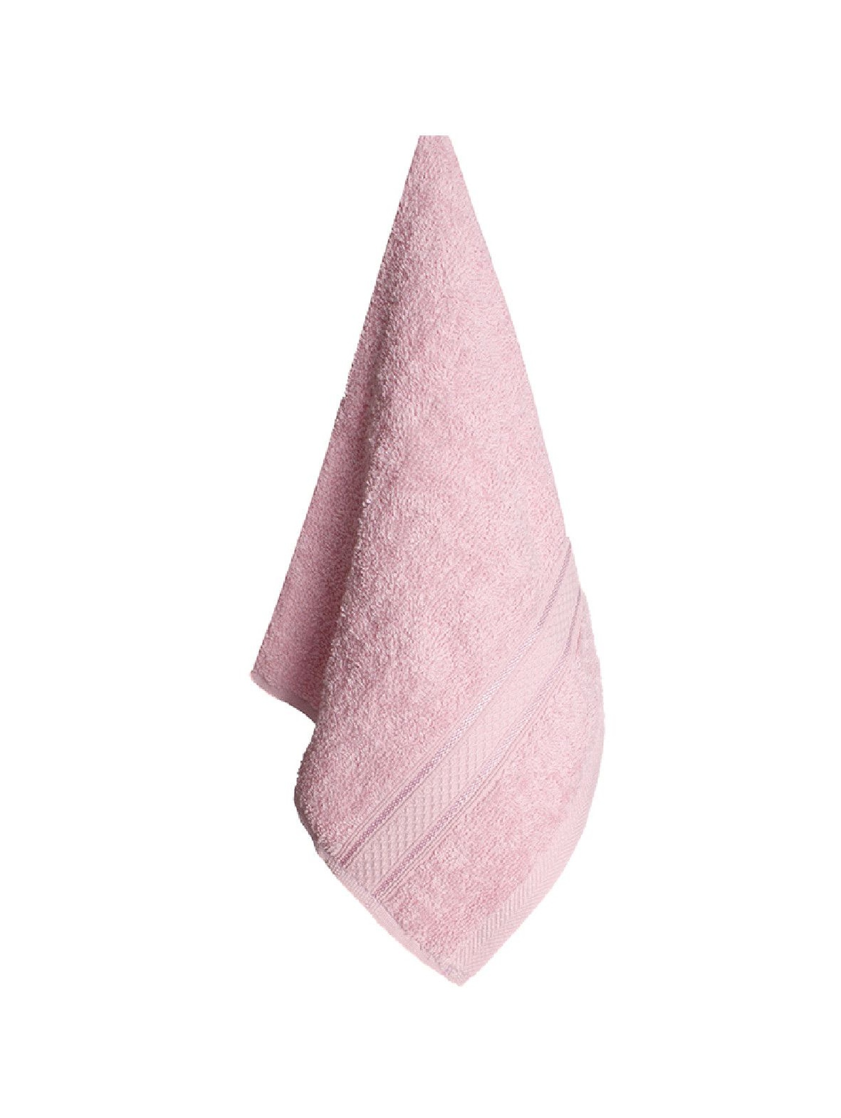 Ręcznik bawełniany VENA  różowy 50x90cm