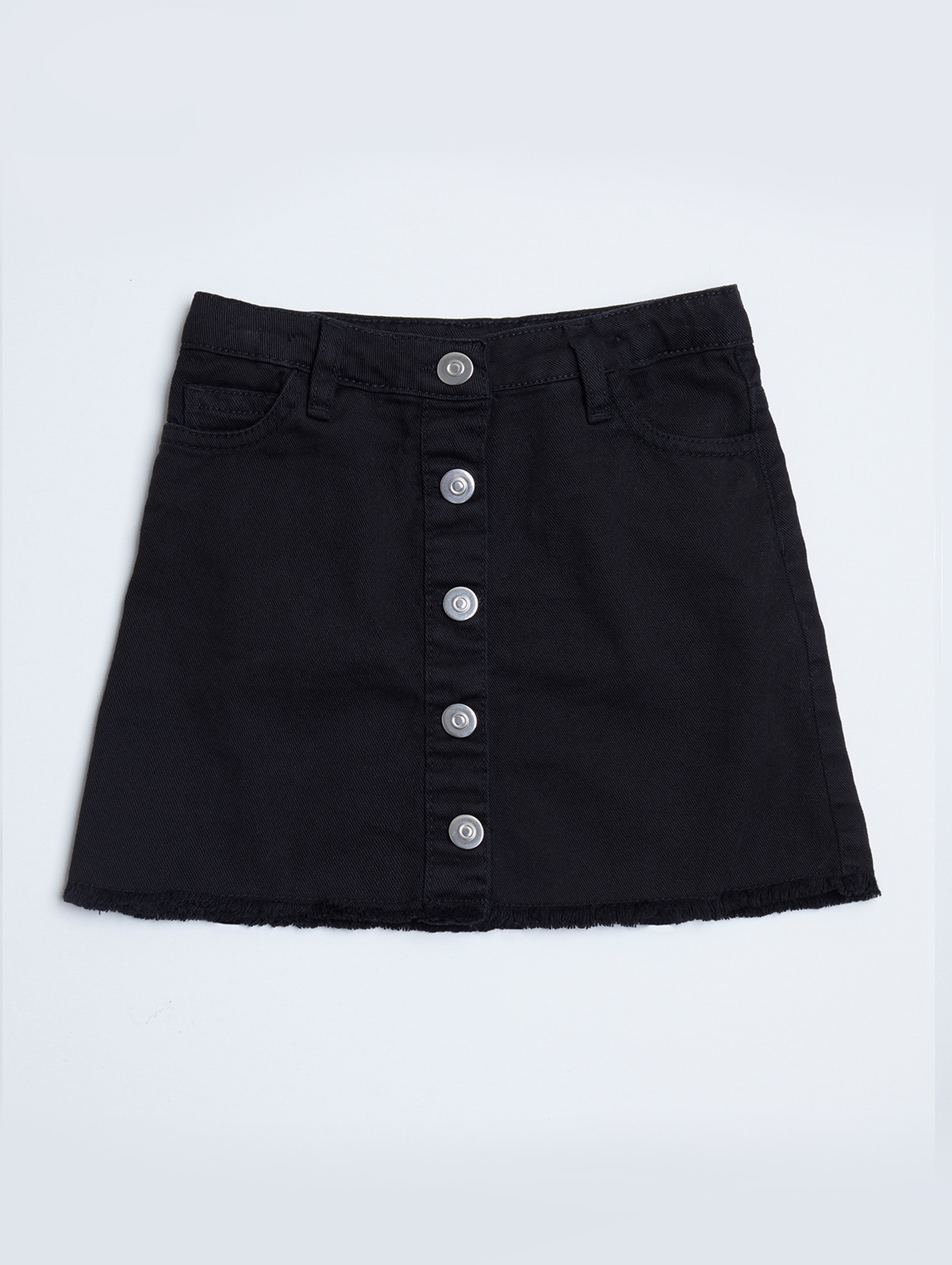 Czarna jeansowa spódnica dla dziewczynki - Limited Edition