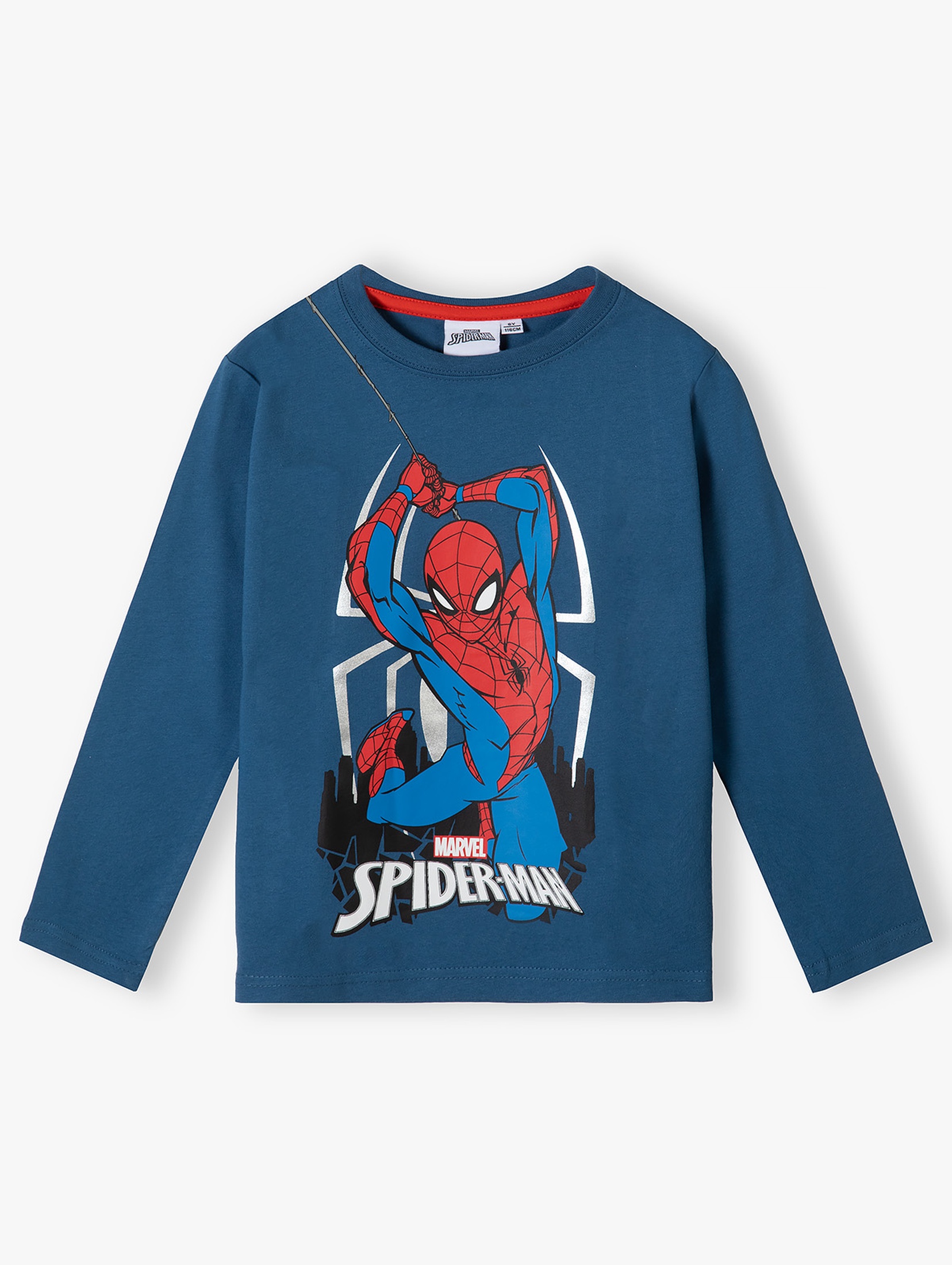 Bluzka dla chłopca z długim rękawem Spider-Man