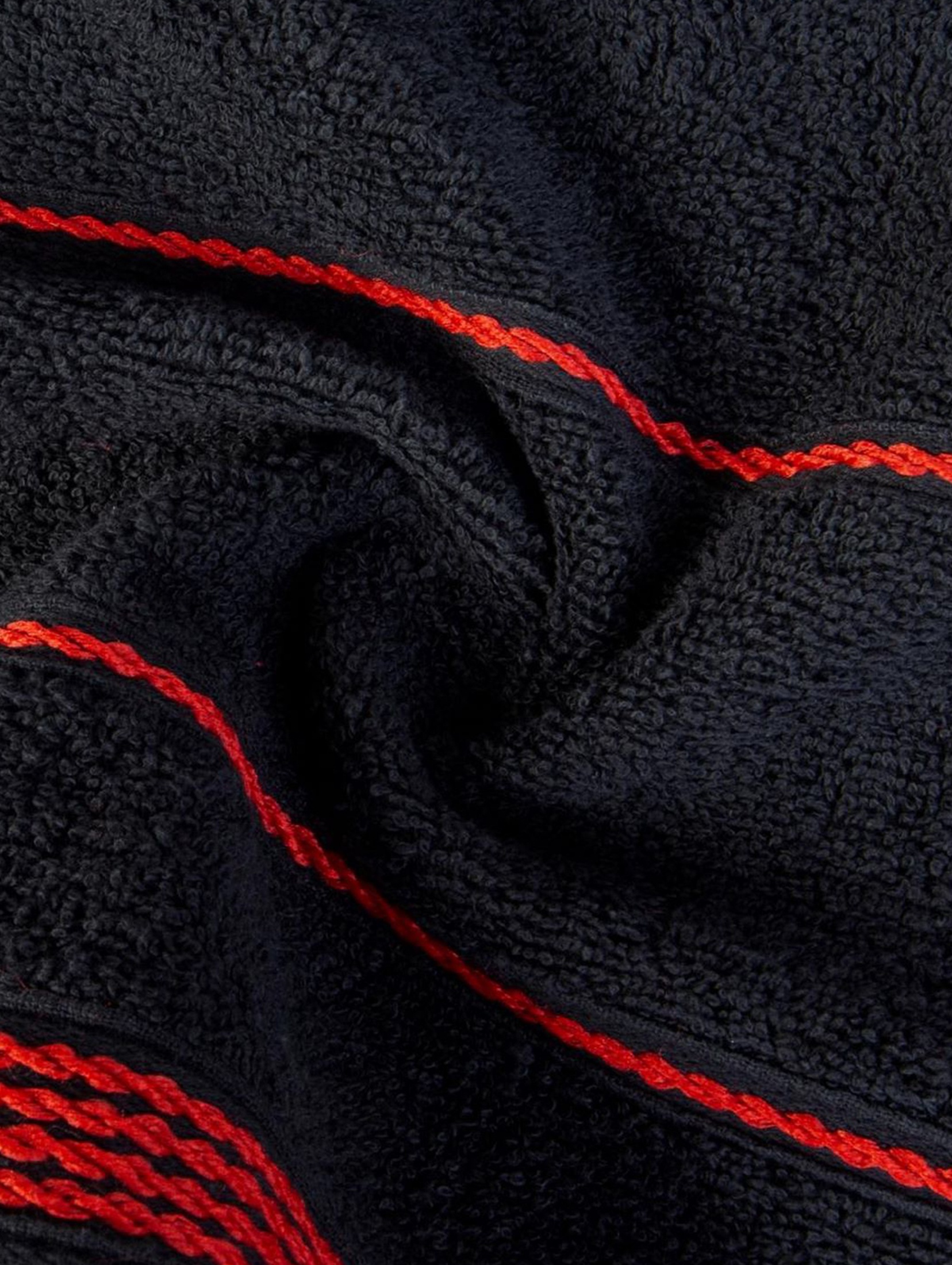 Ręcznik Mira 70x140 cm - czarny