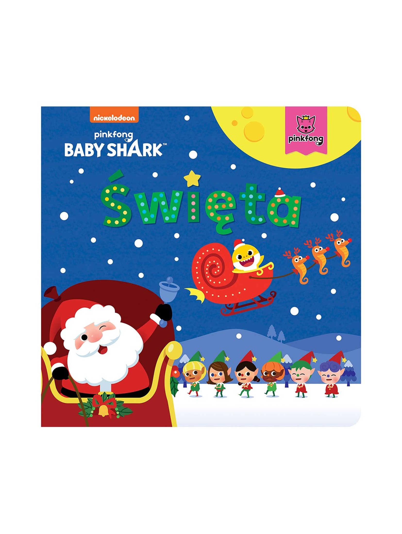 Święta. Baby Shark - książka dla dzieci