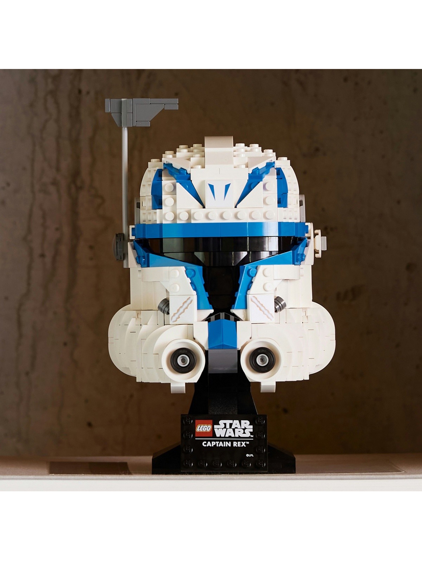 Klocki LEGO Star Wars 75349 Hełm kapitana Rexa - 854 elementy, wiek 18 +