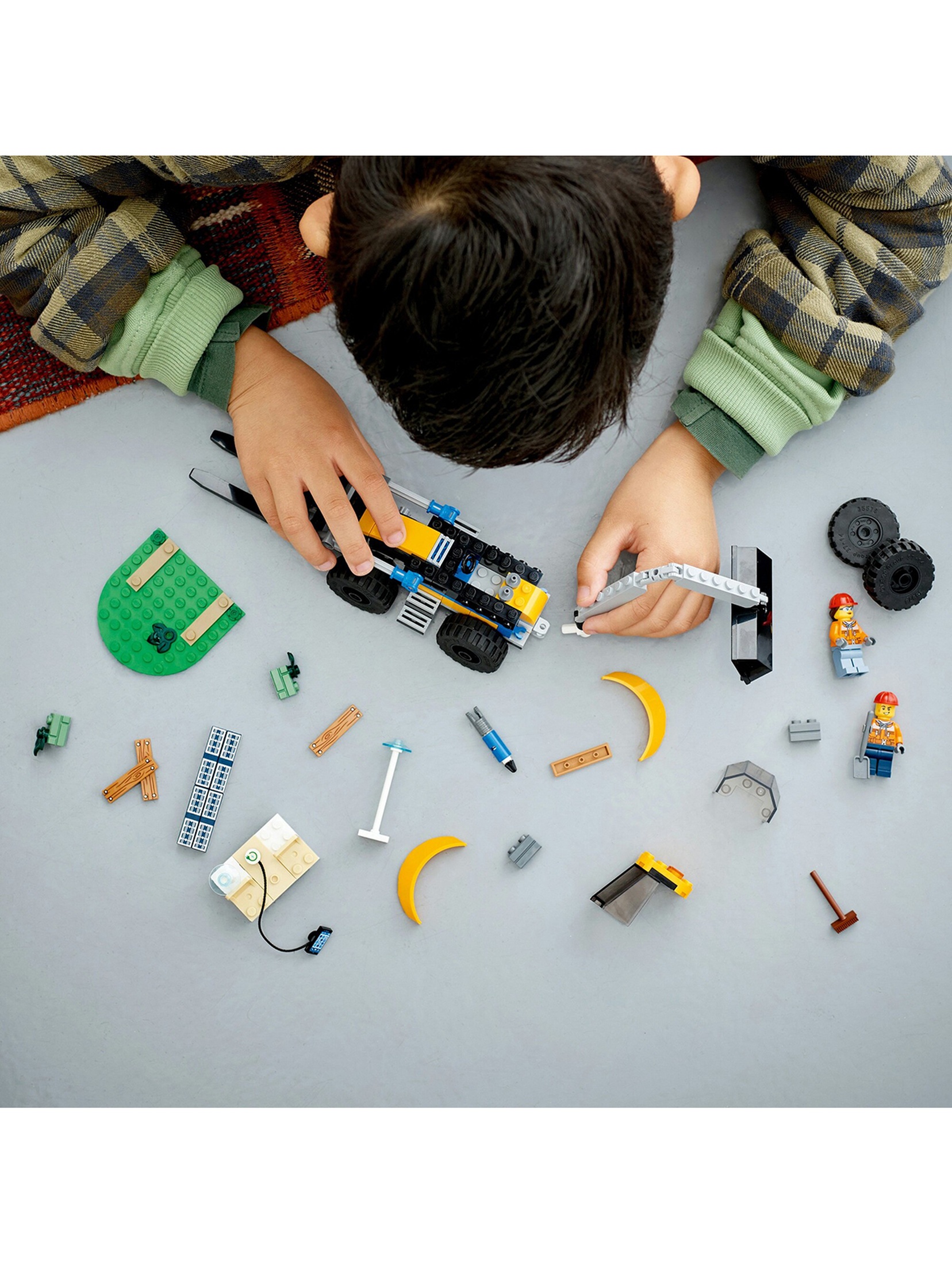 Klocki LEGO City 60385 Koparka - 148 elementów, wiek 5 +