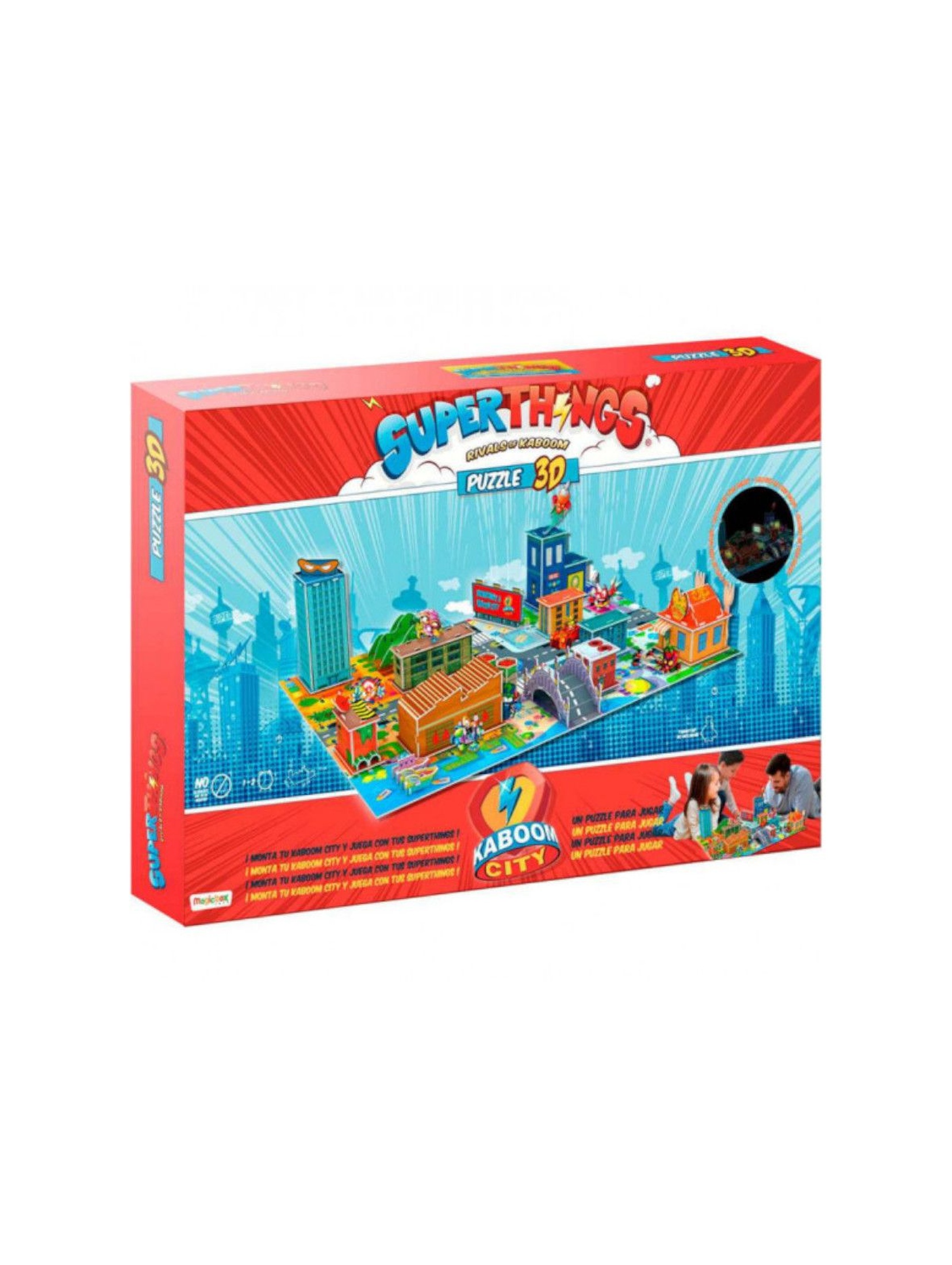 Kaboom City Puzzle 3D