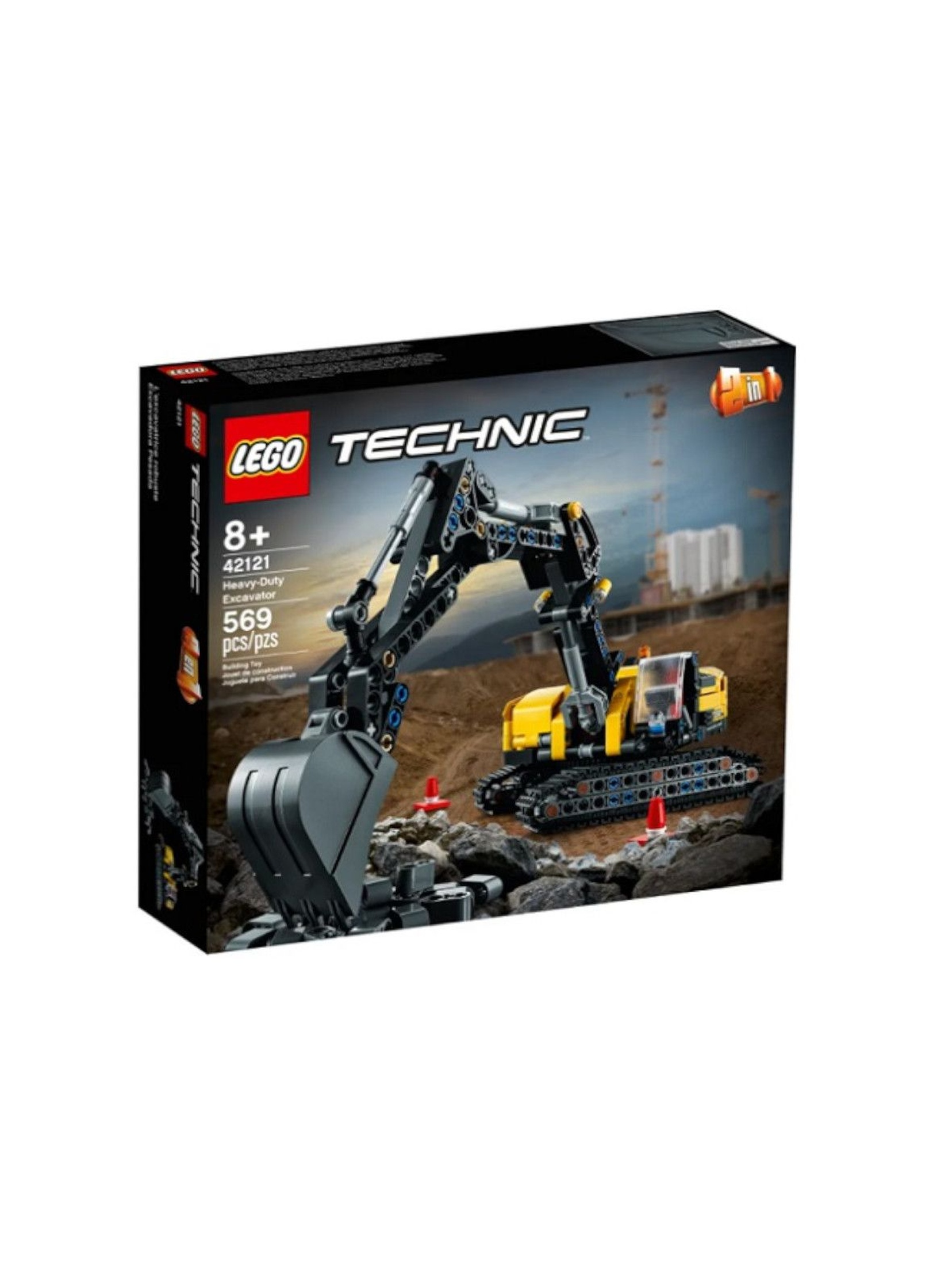 LEGO Technic - Wytrzymała koparka - 569 el wiek 8+