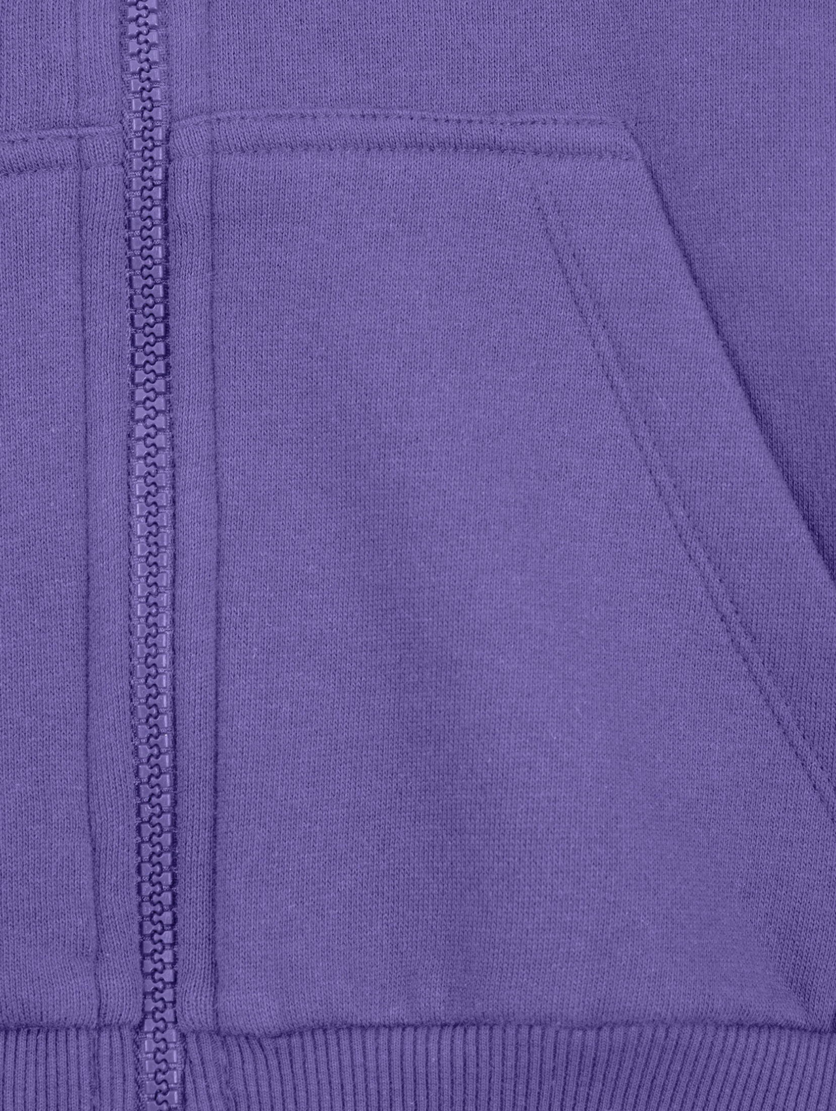 Fioletowa rozpinana bluza dresowa z kapturem - unisex - Limited Edition