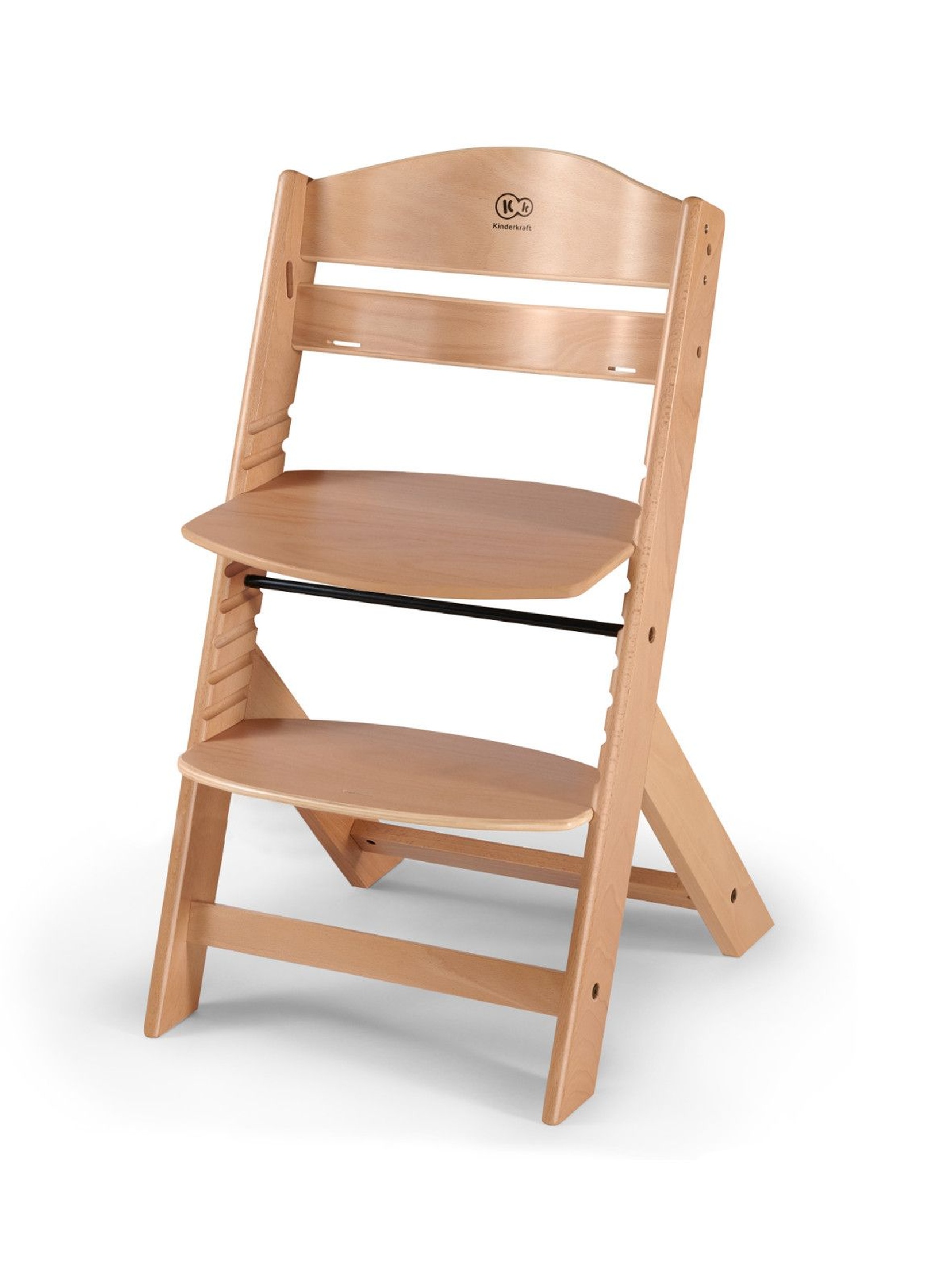 Krzesełko do karmienia ENOCK wooden - brązowe