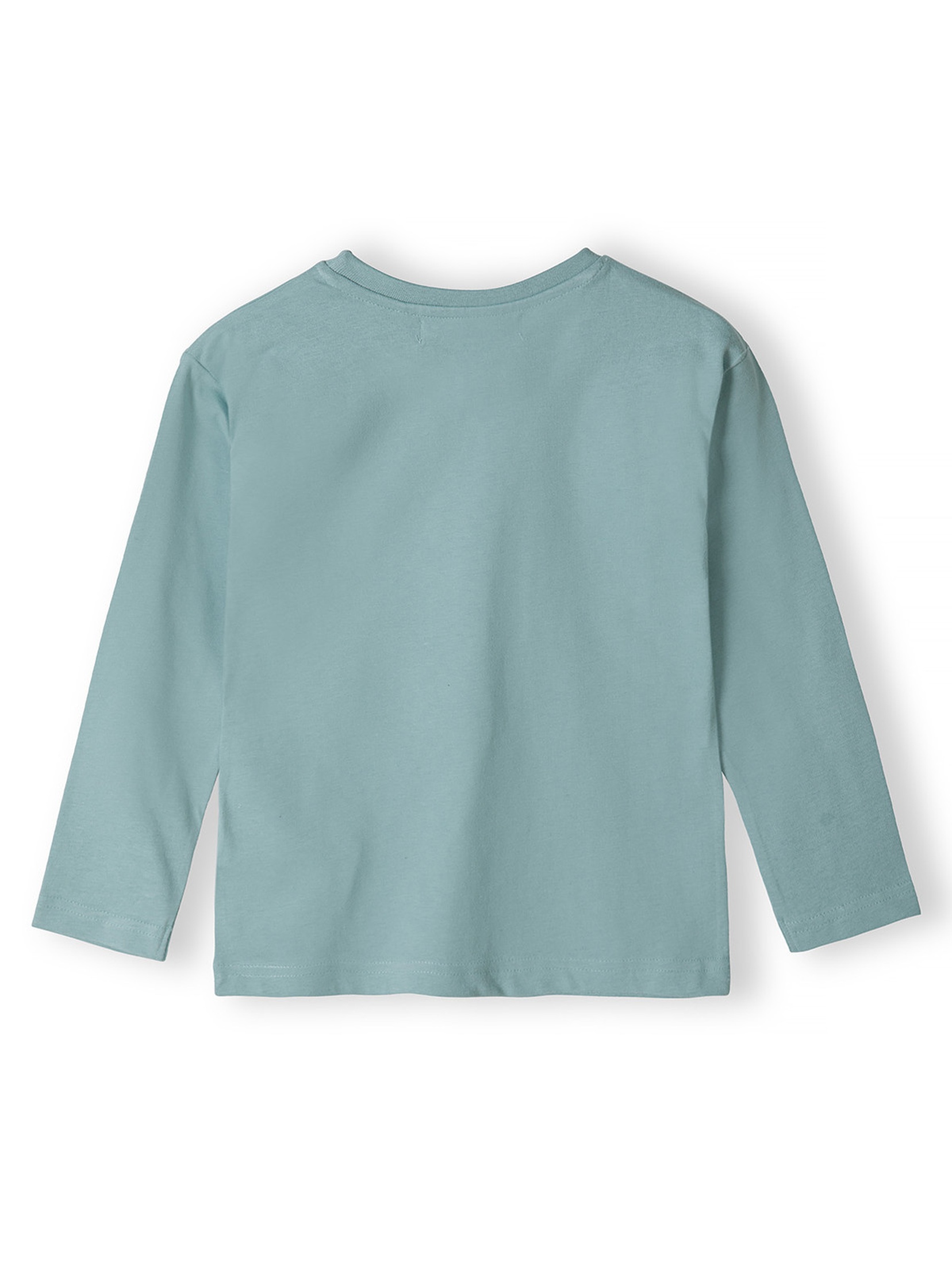 Bawełniana bluzka chłopięca z nadrukiem- zielona