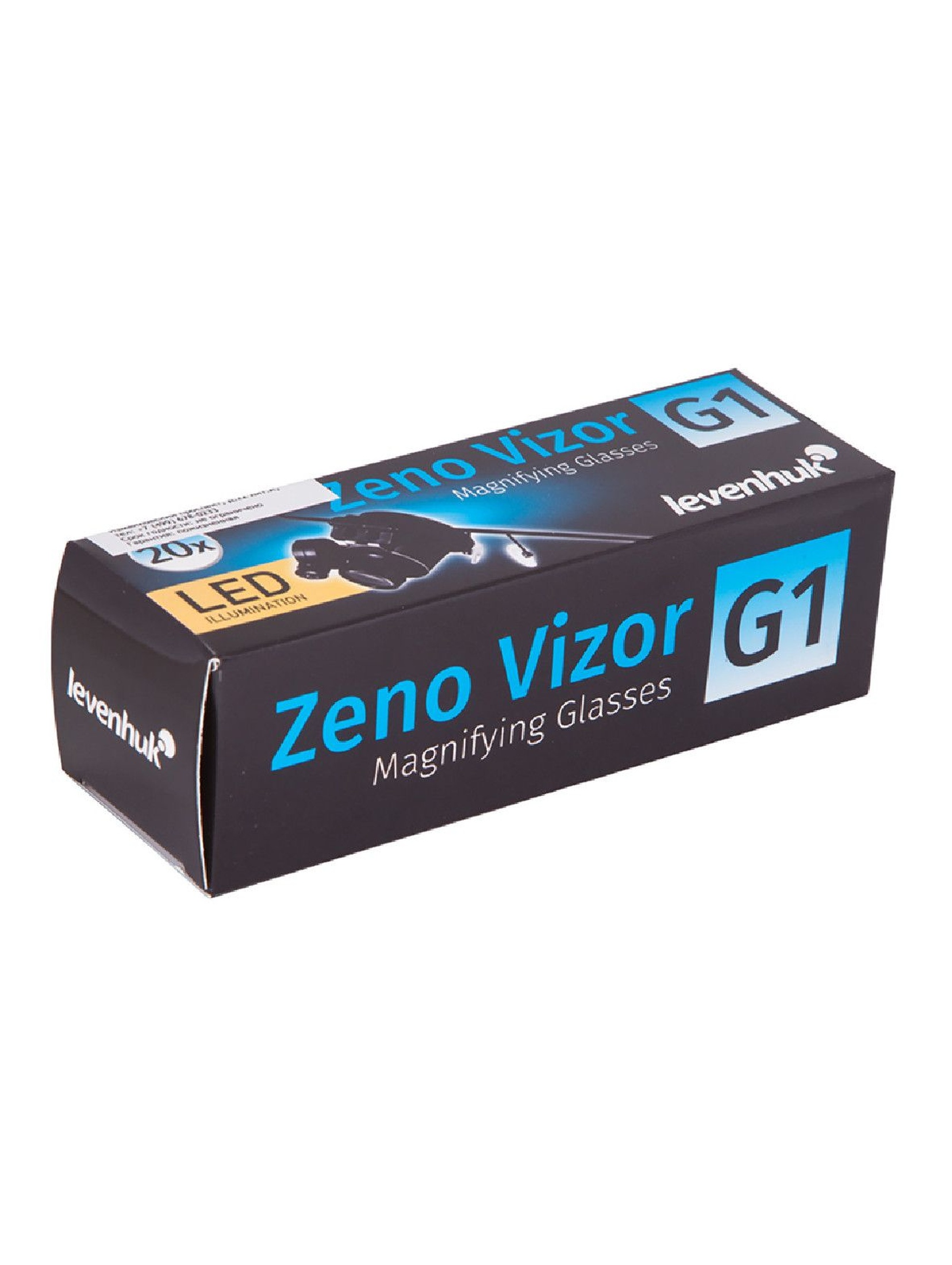 Okulary powiększające Levenhuk Zeno Vizor G1 - czarny