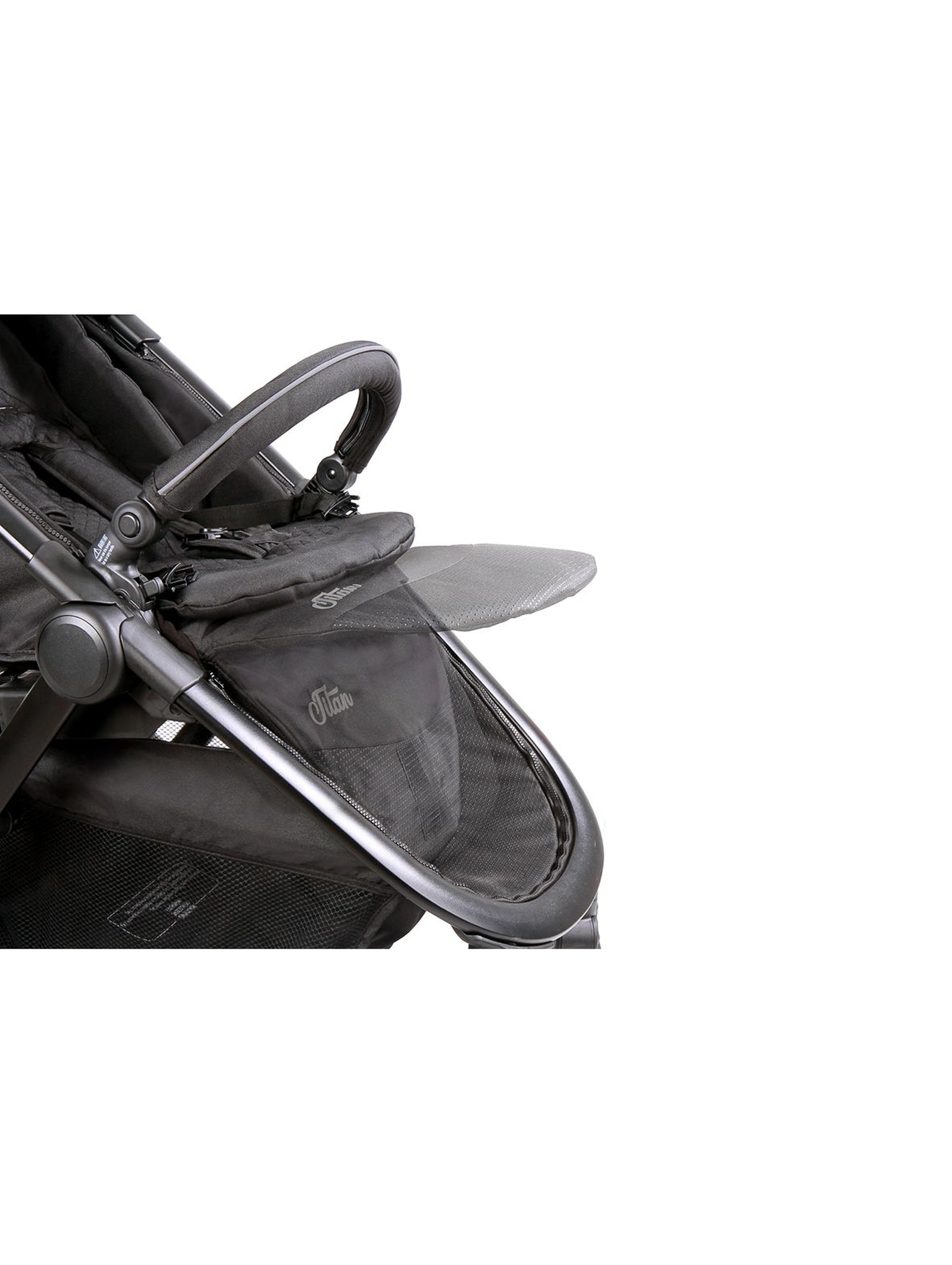 Wózek spacerowy TITAN BLACK do 15kg