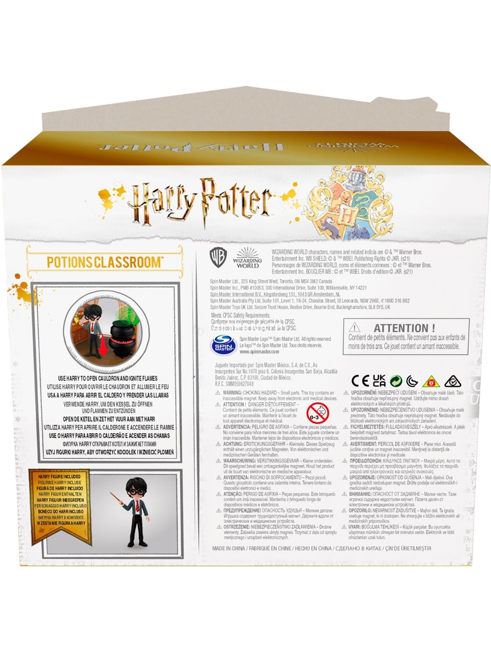 Wizarding world zestaw Harry Potter  - eliksiry wiek 5+