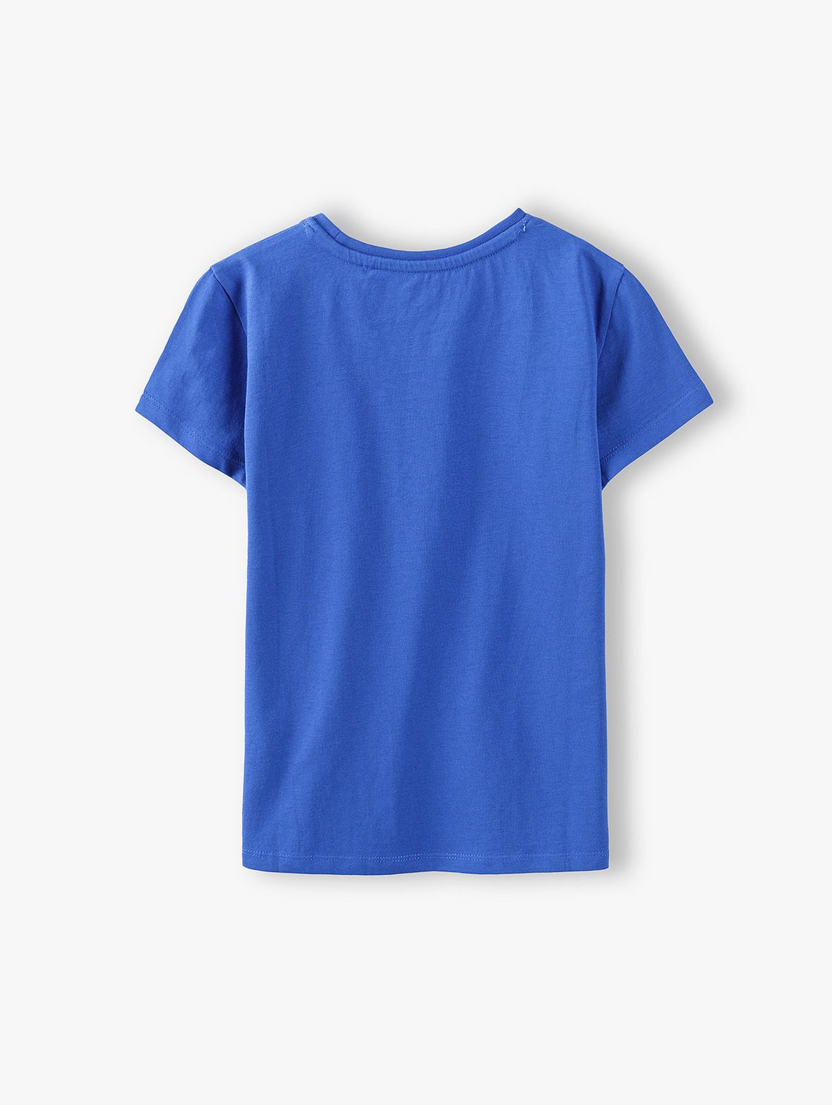 T- shirt dziewczęcy z napisem Vitamin Sea - niebieski