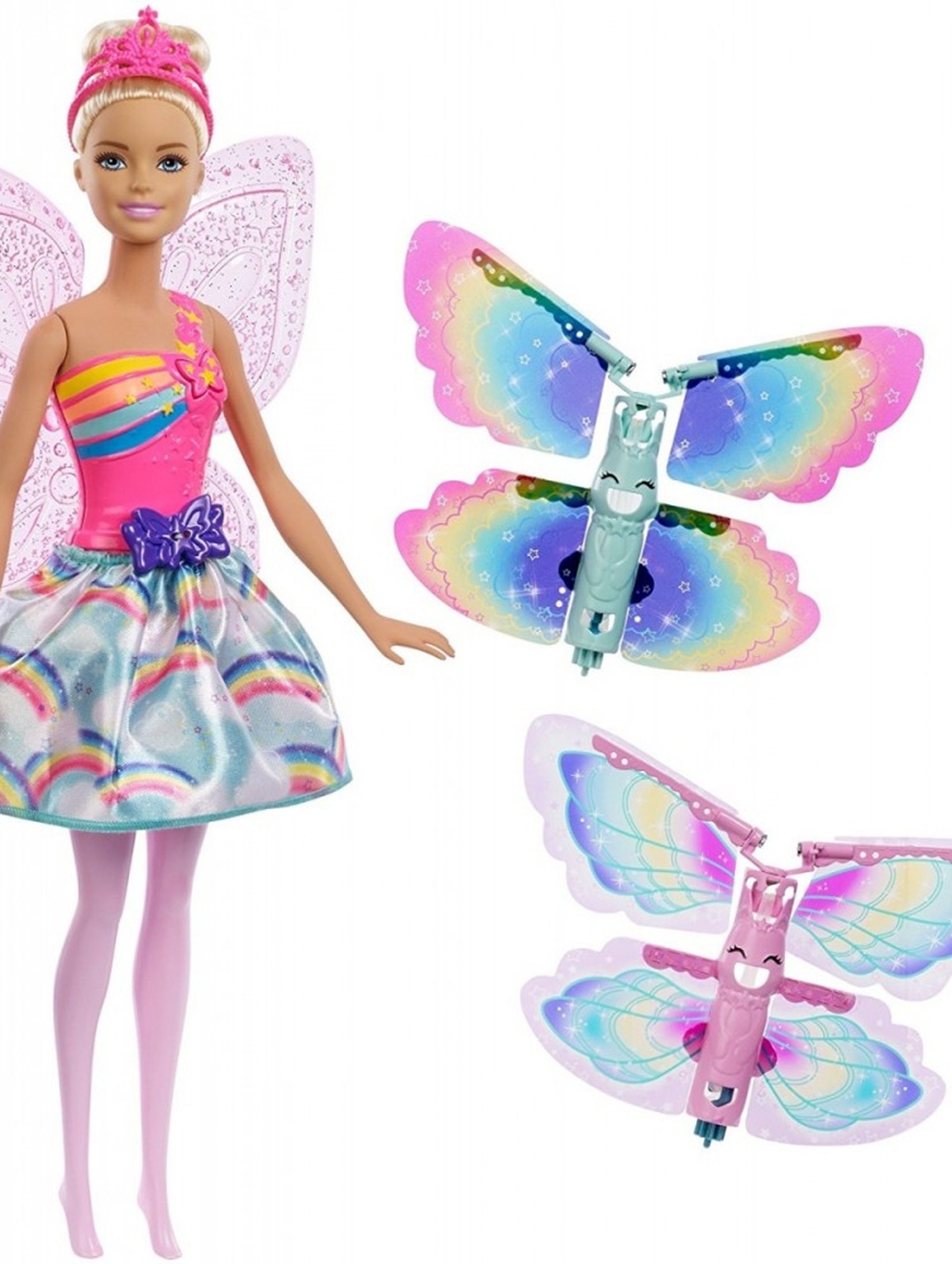 Barbie Wróżka latające skrzydełka