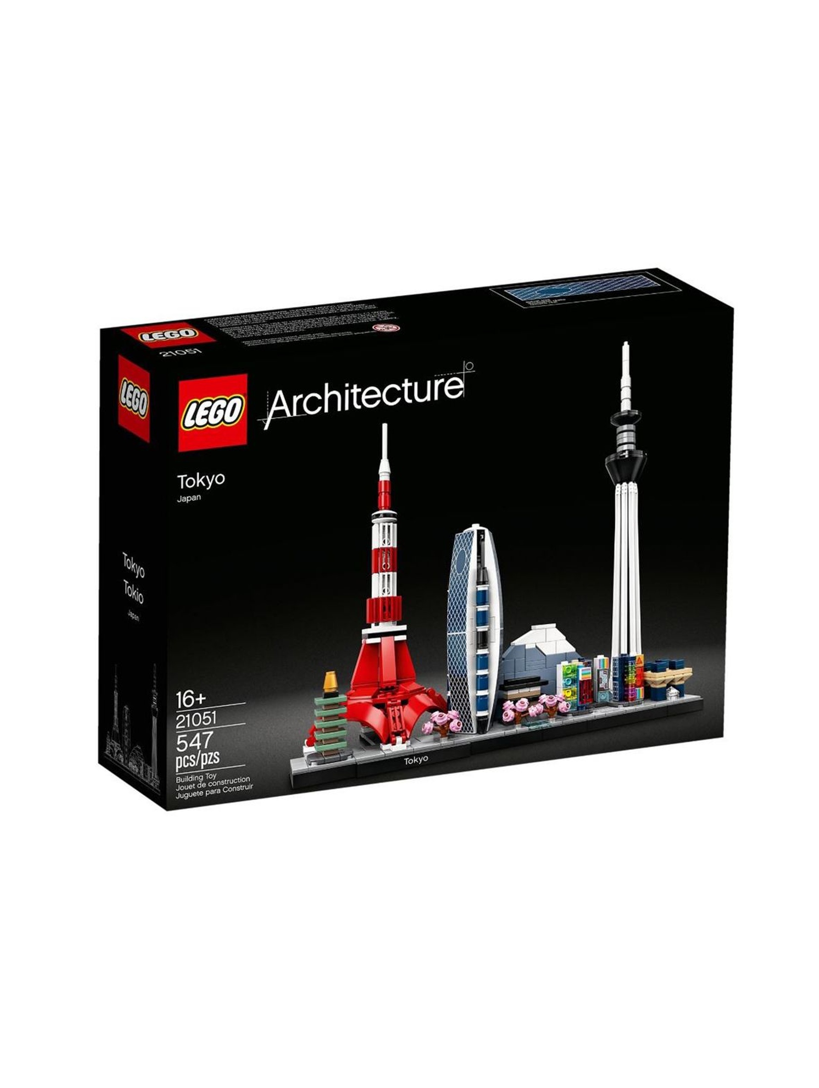 LEGO Architecture 21051 Tokio 547el wiek 16+