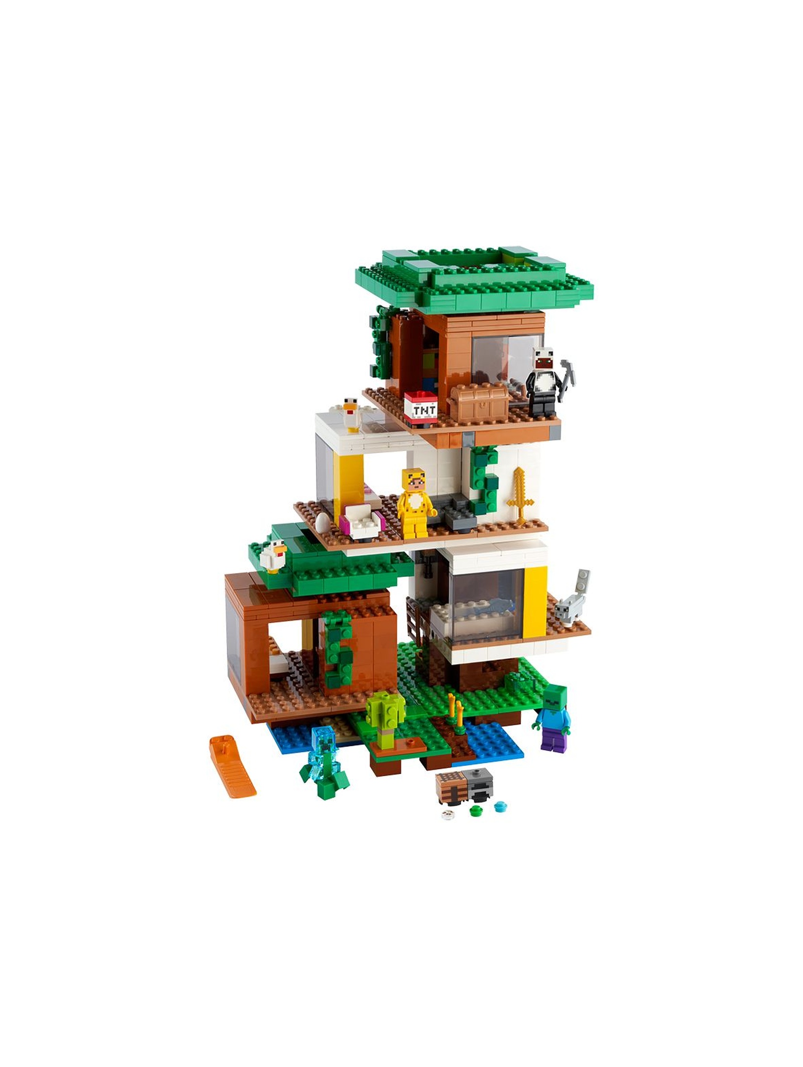 LEGO Minecraft - Nowoczesny domek na drzewie 21174 - wiek 9+