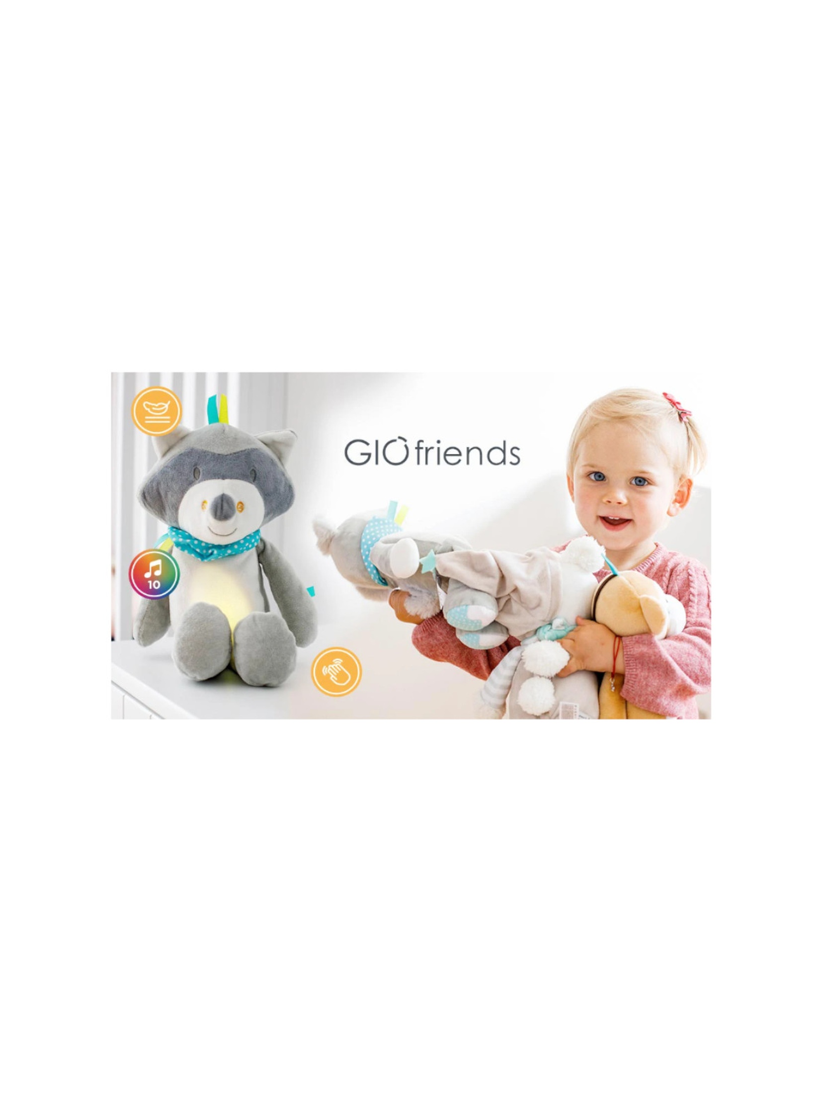 GIOfriends Lucy - Interaktywna przytulanka GIO-881